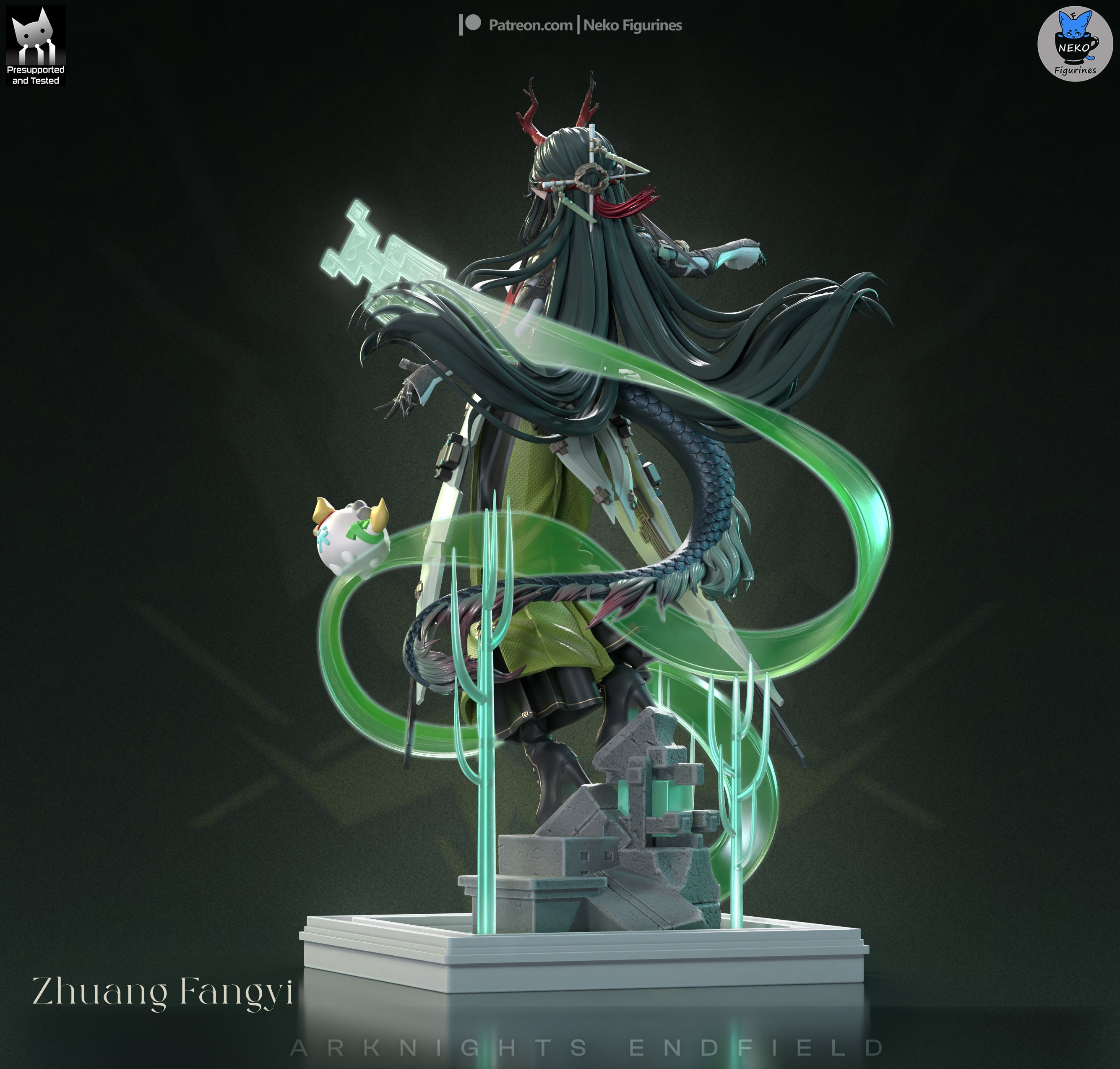 Zhuang Fangyi Statue