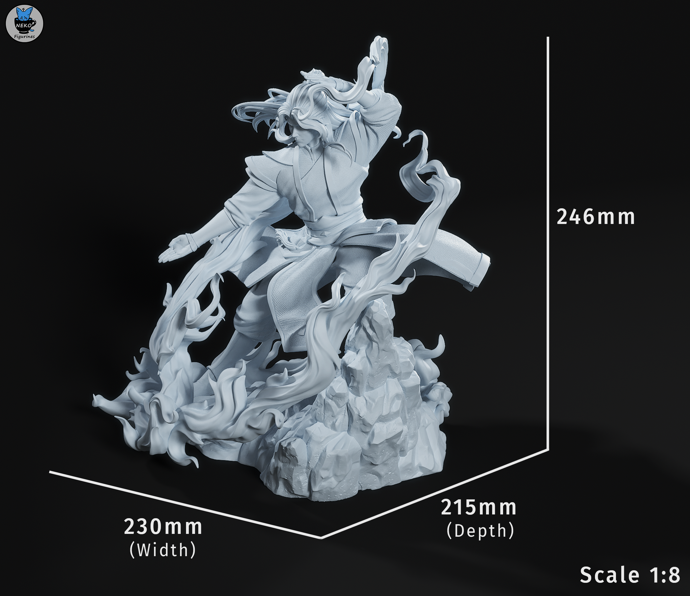 Fire Lord Zuko Statue