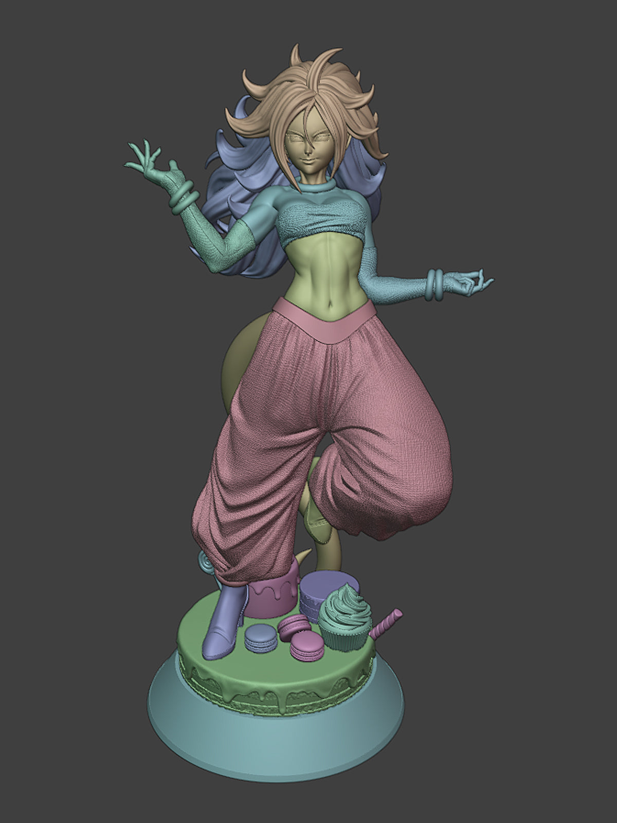 Sweet-Tooth Android | Maximum Detailed 12K 3D printed figure