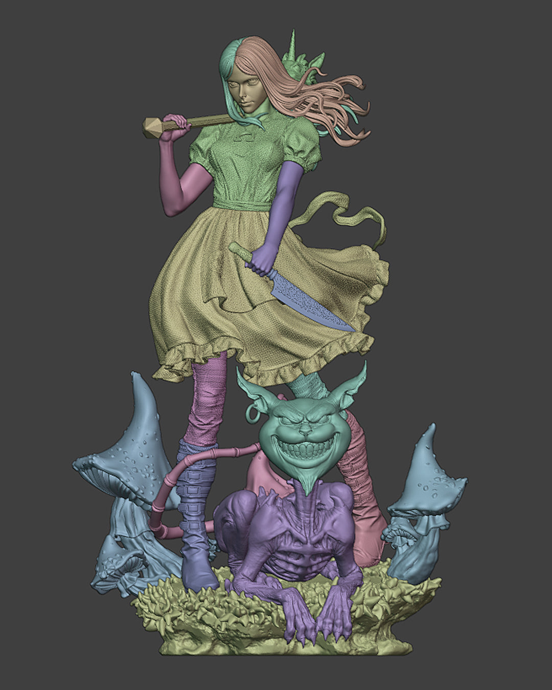 Alice Statue