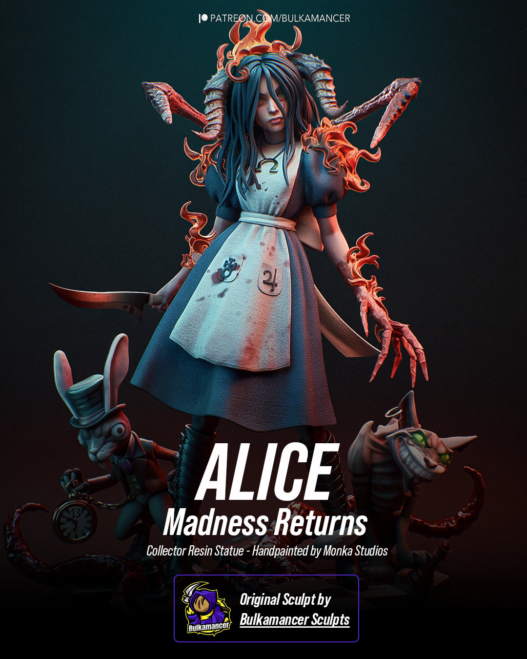 Rage of Wonderland Statue