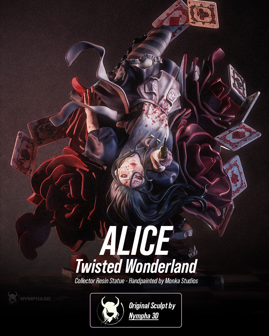 Twisted Wonderland Alice Statue
