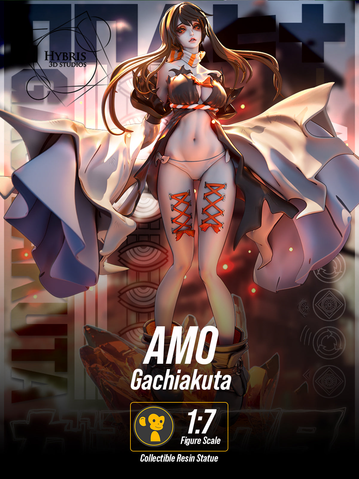 The Junkyard Queen | Maximum Detailed 12K 3D printed figure