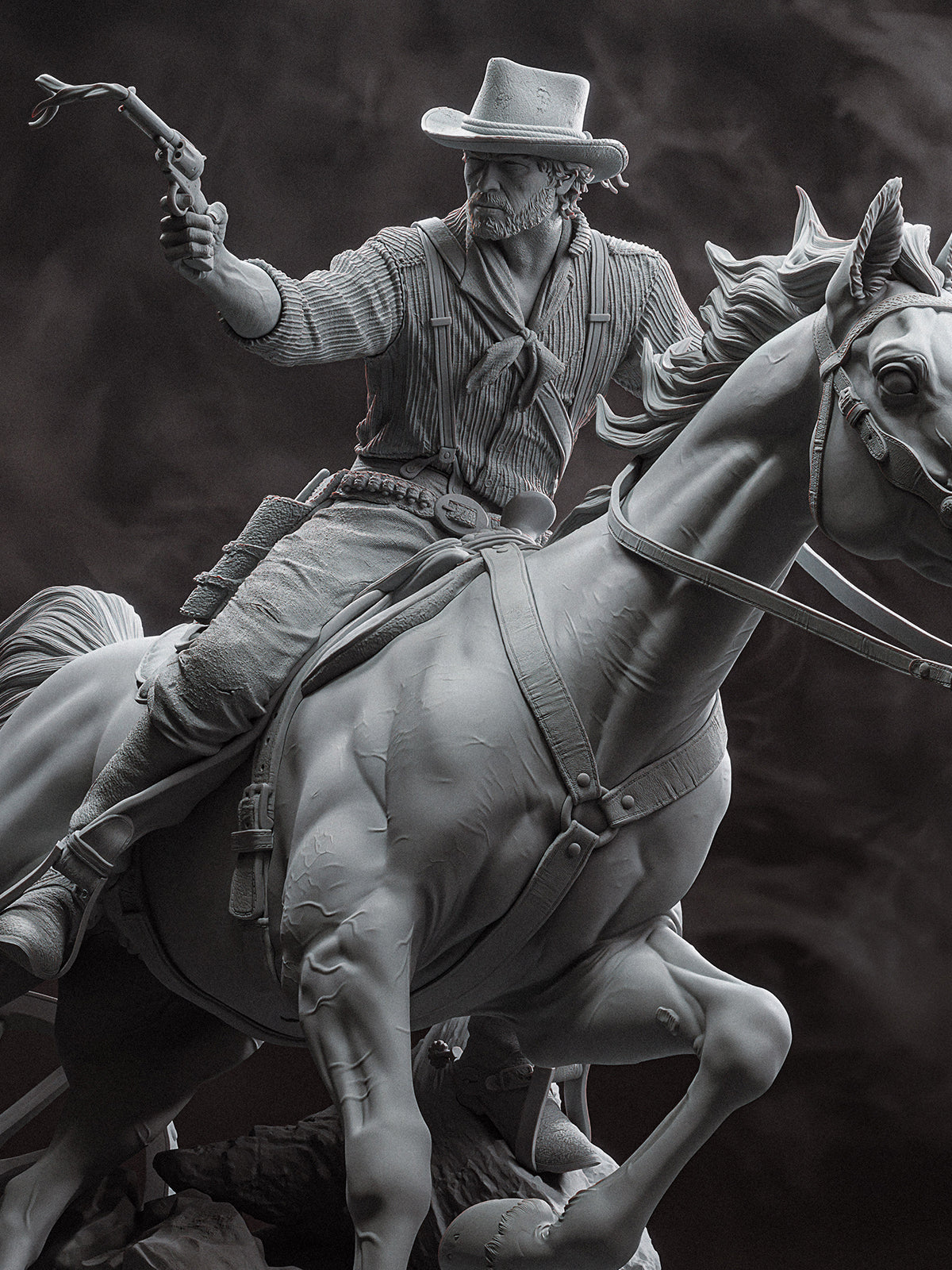 Legend of the West Statue