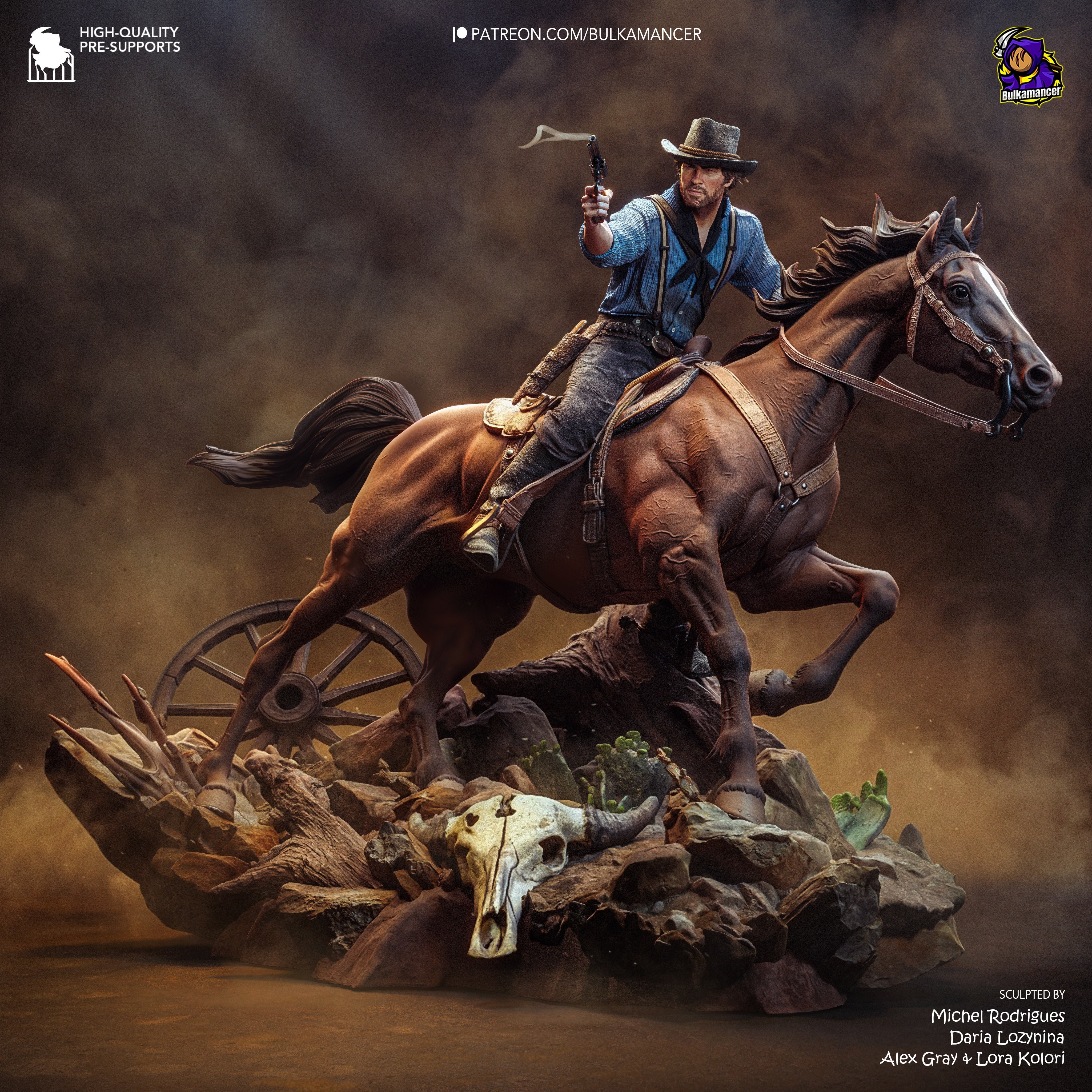 Legend of the West Statue