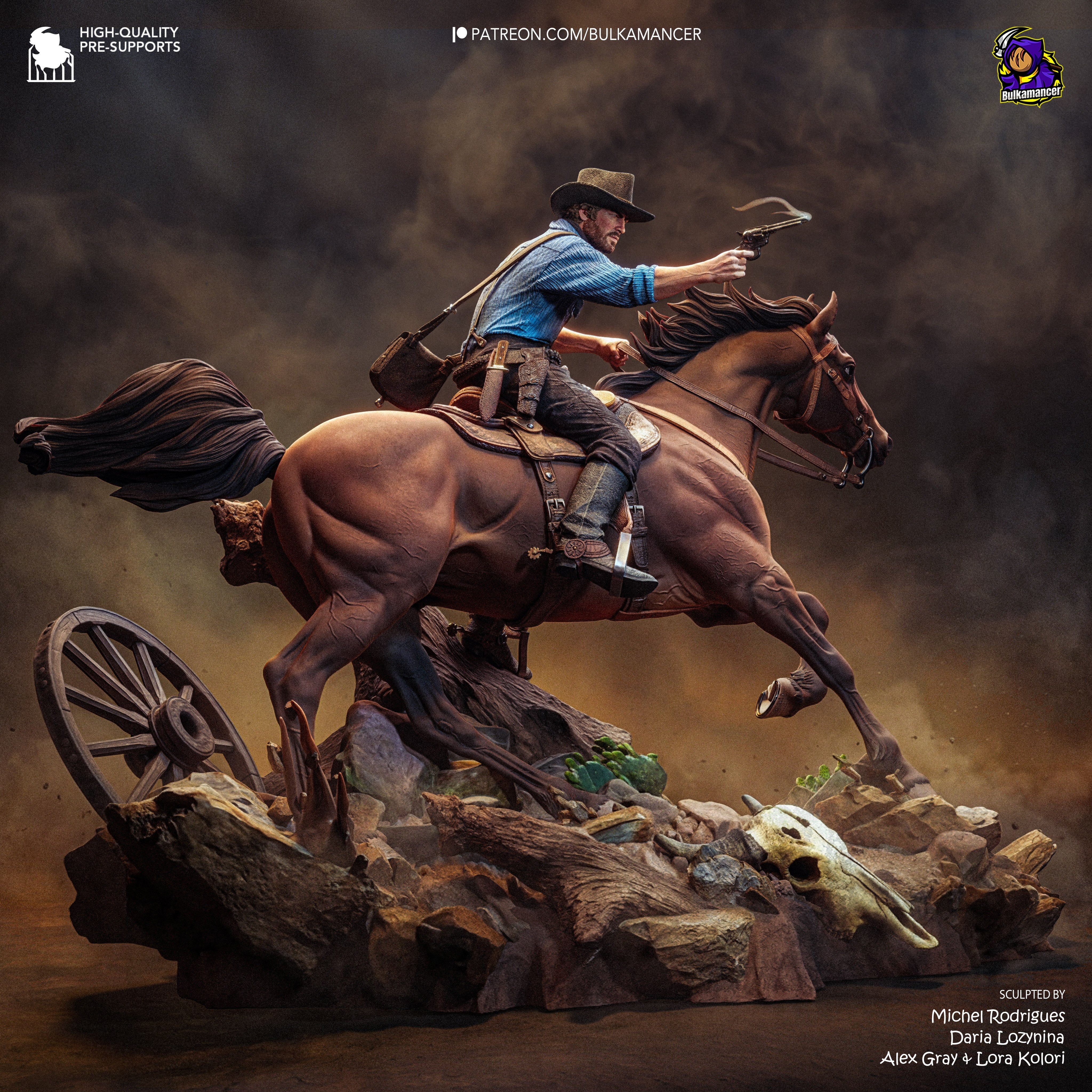 Legend of the West Statue