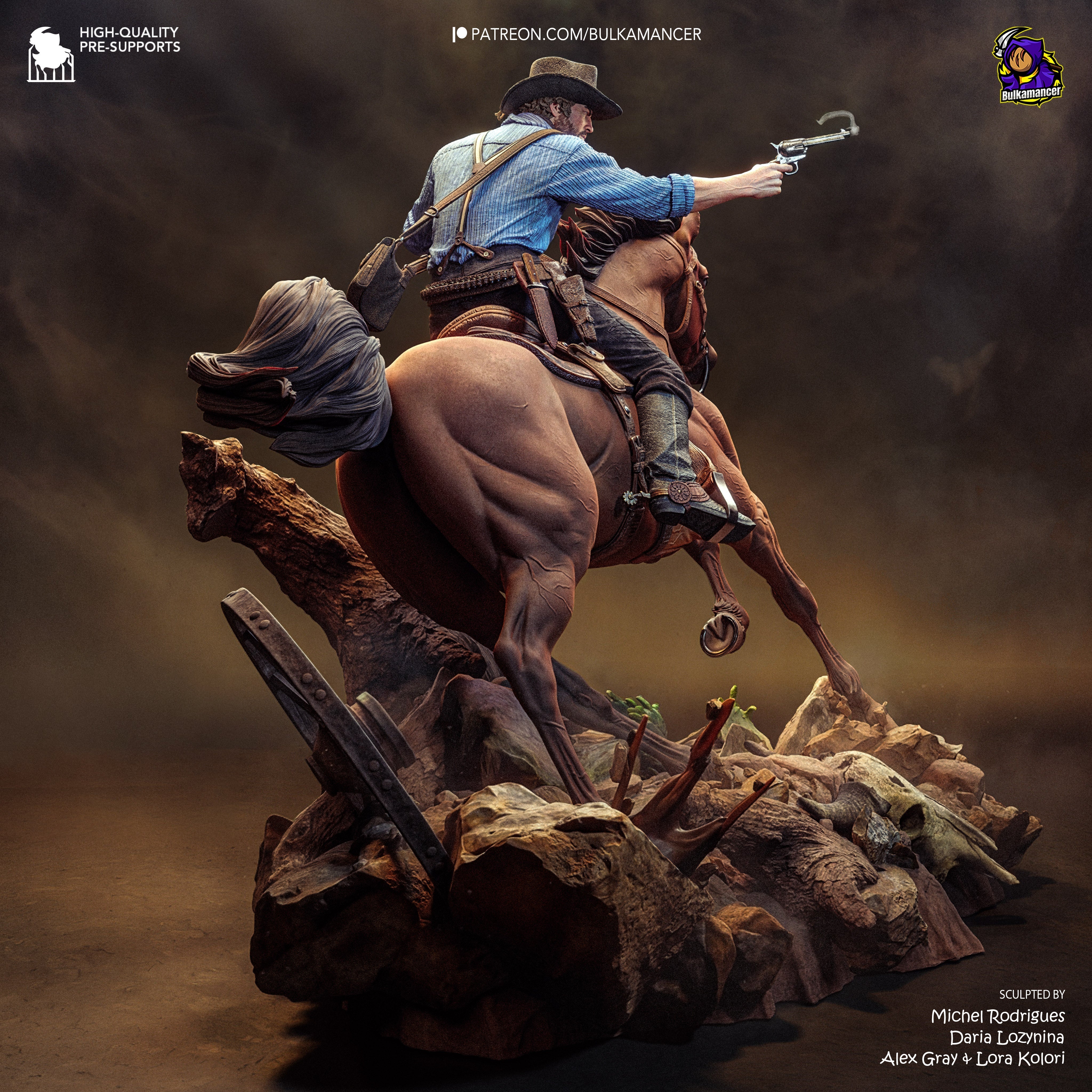 Legend of the West Statue