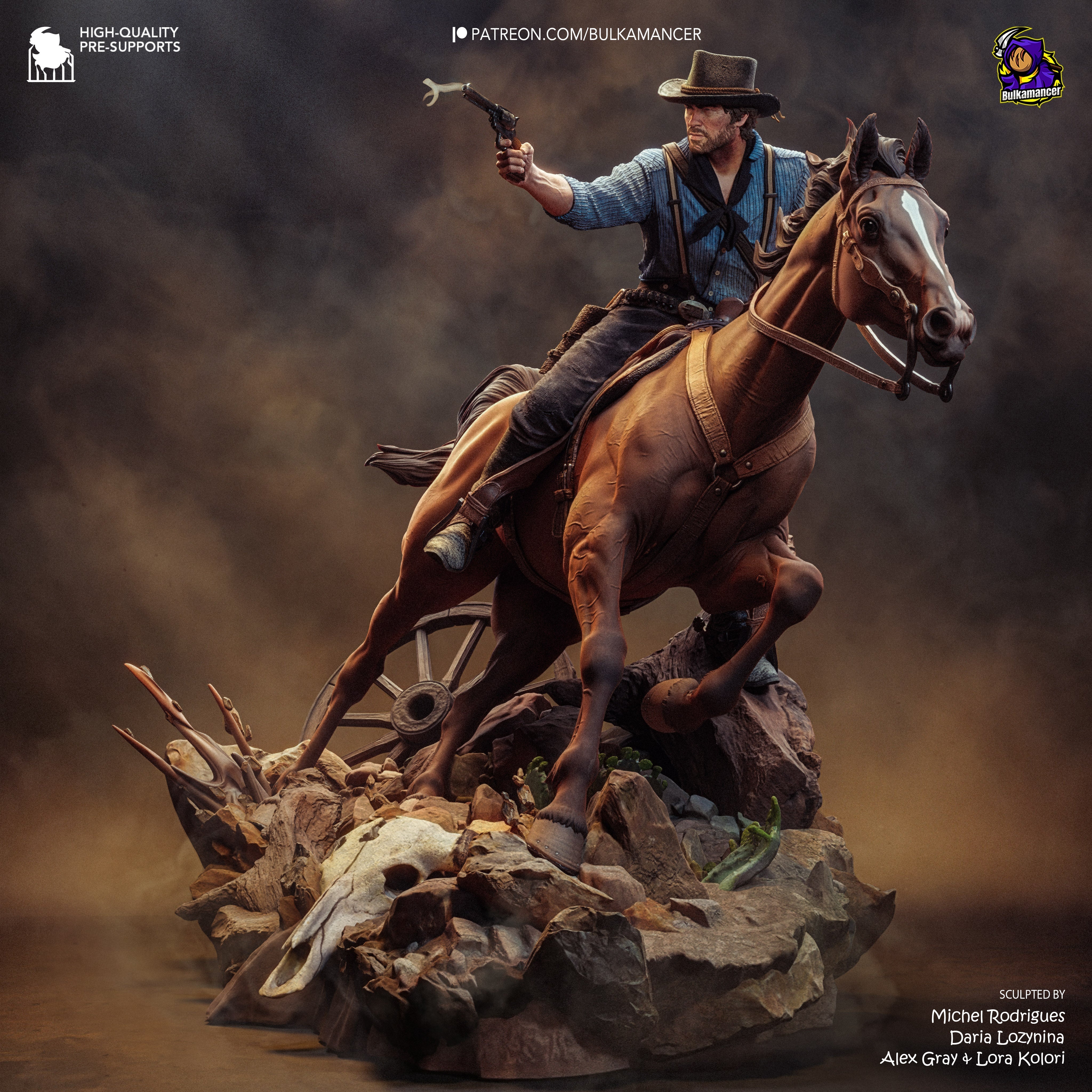 Legend of the West Statue