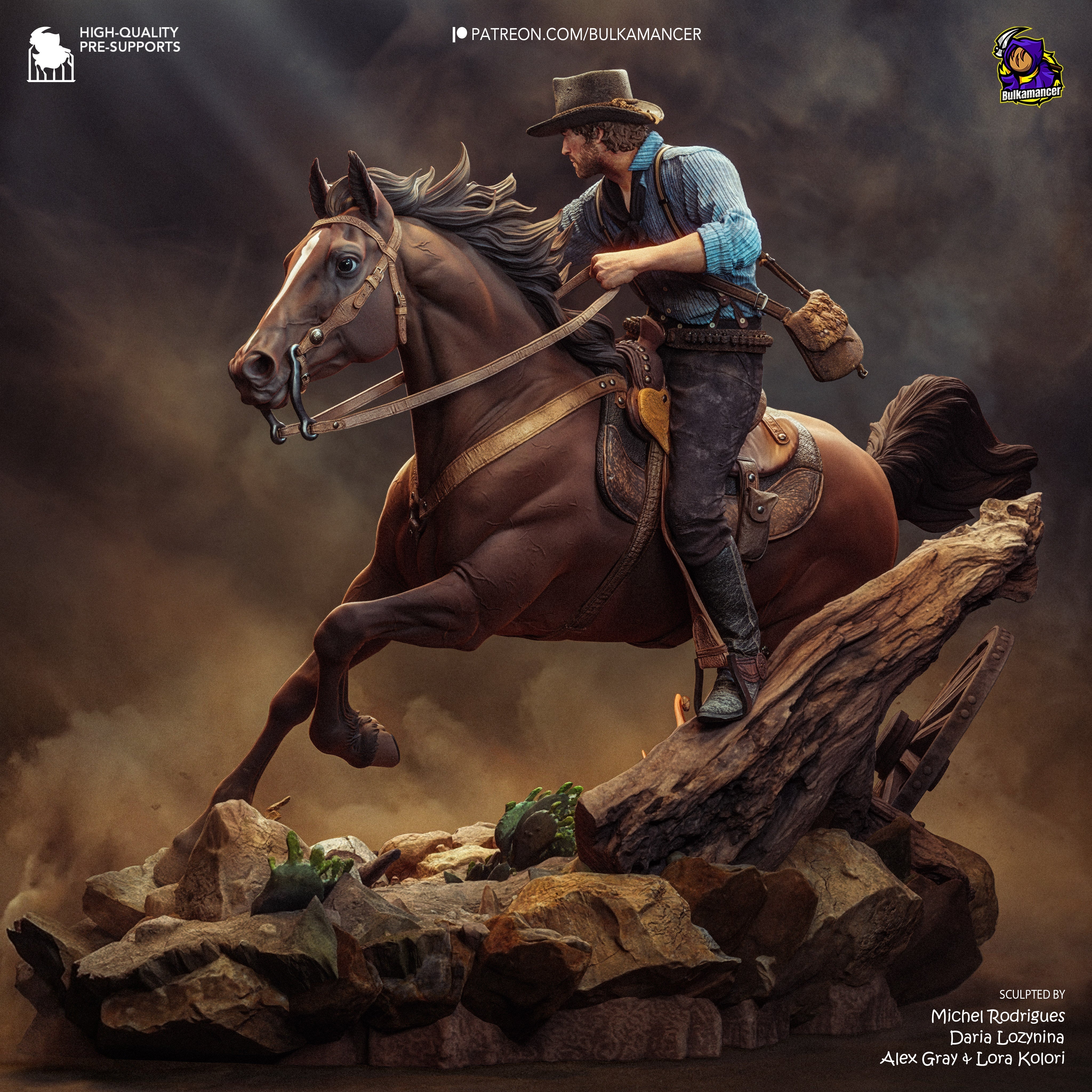 Legend of the West Statue