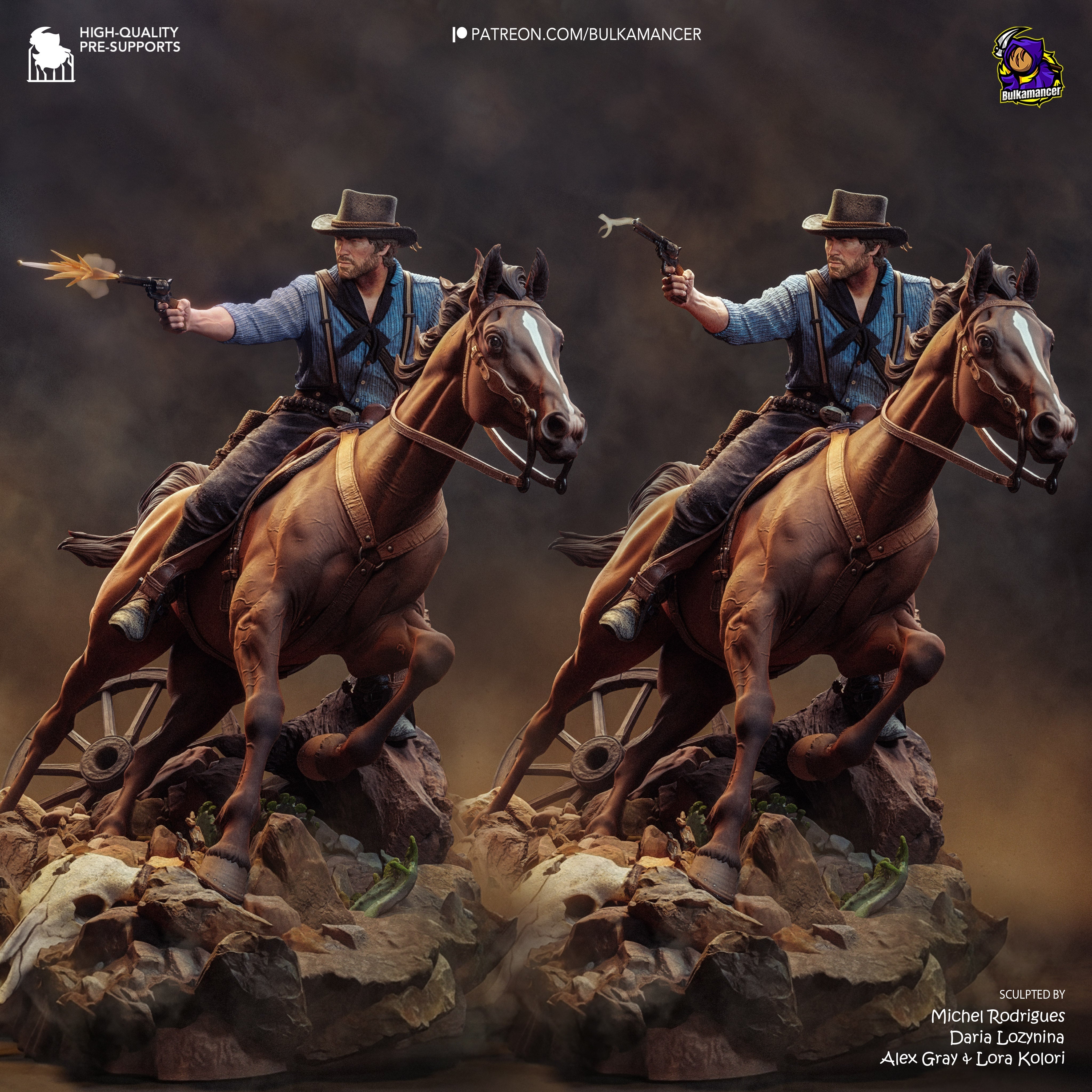 Legend of the West Statue