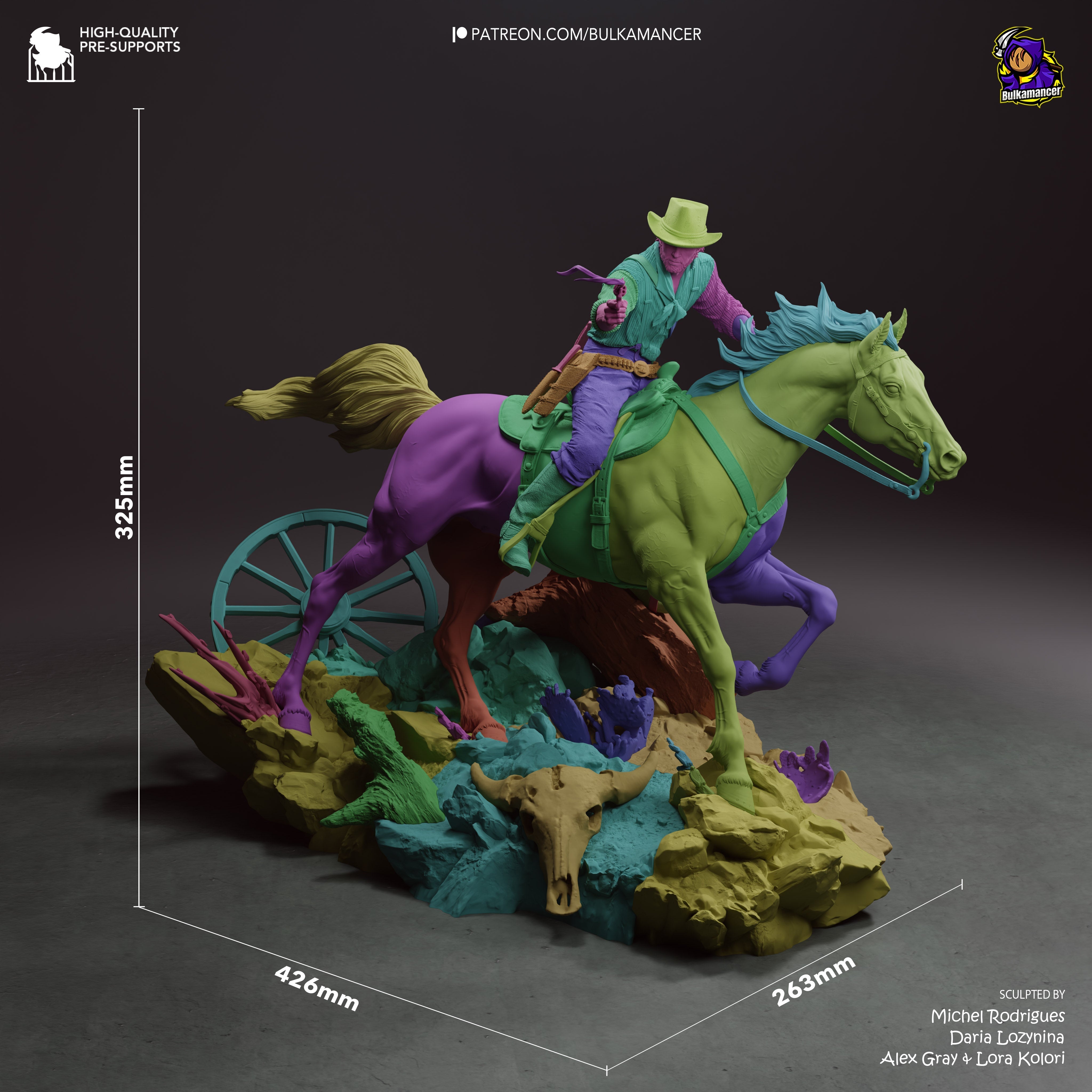 Legend of the West Statue