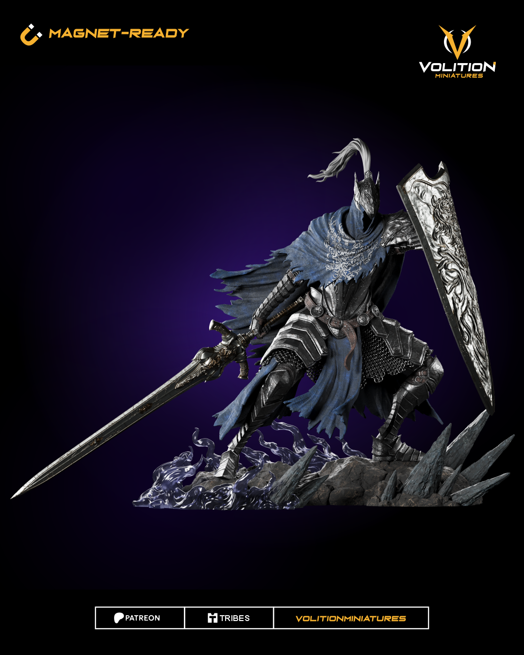 The Abysswalker | Maximum Detailed 12K 3D printed figure