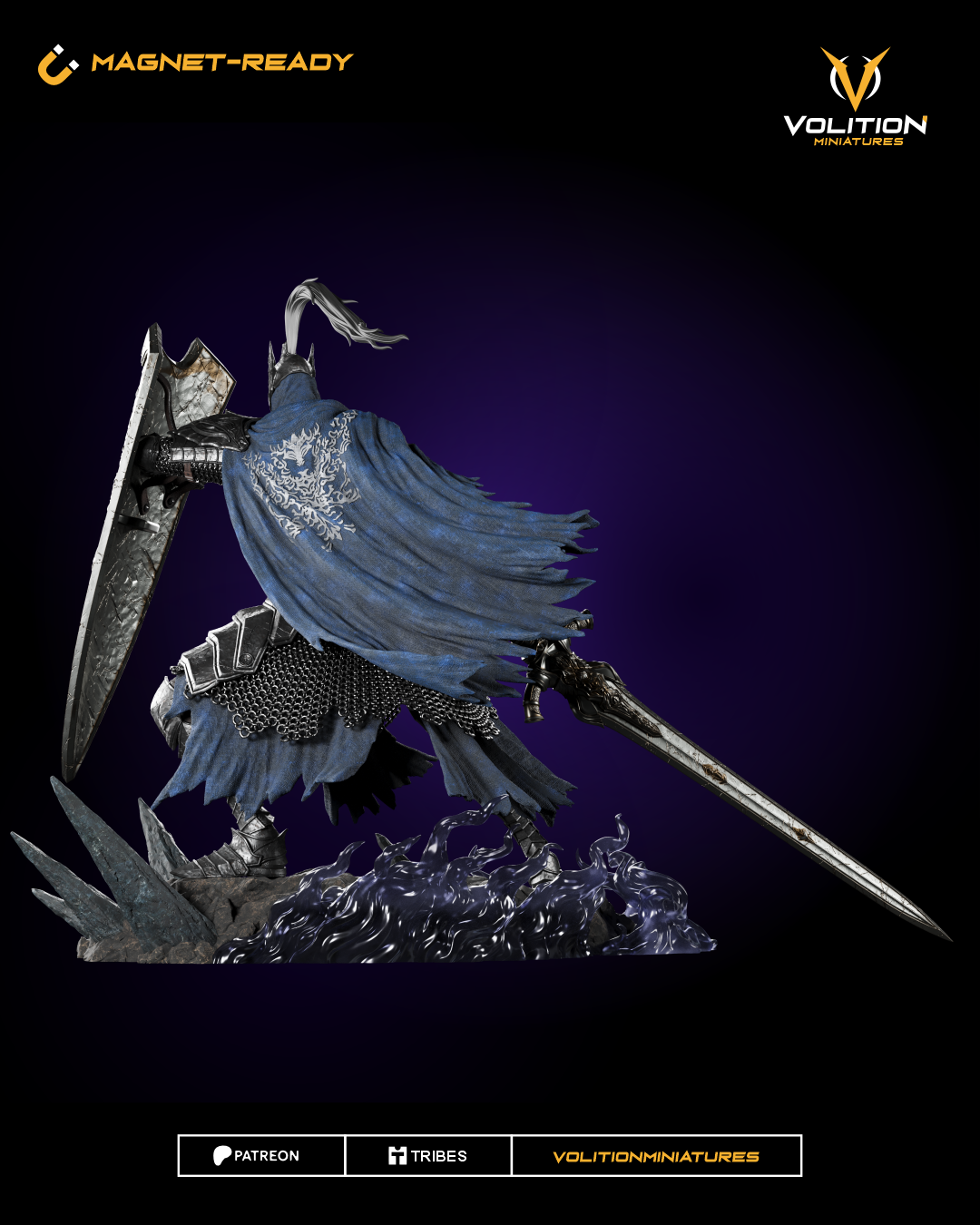 The Abysswalker | Maximum Detailed 12K 3D printed figure