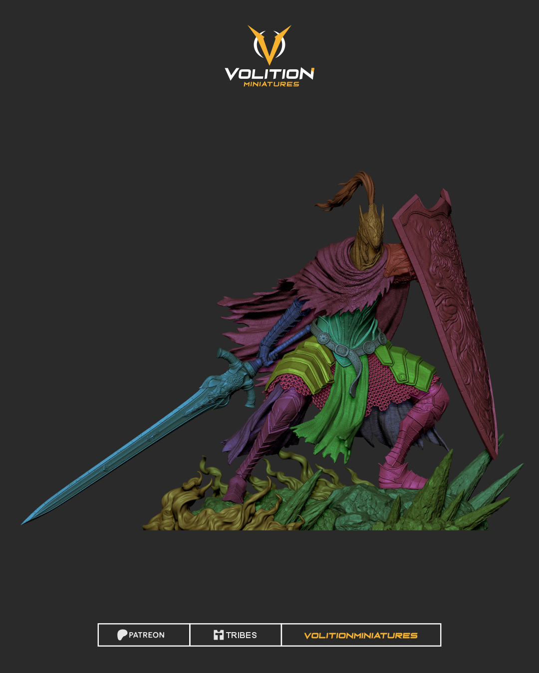 The Abysswalker | Maximum Detailed 12K 3D printed figure