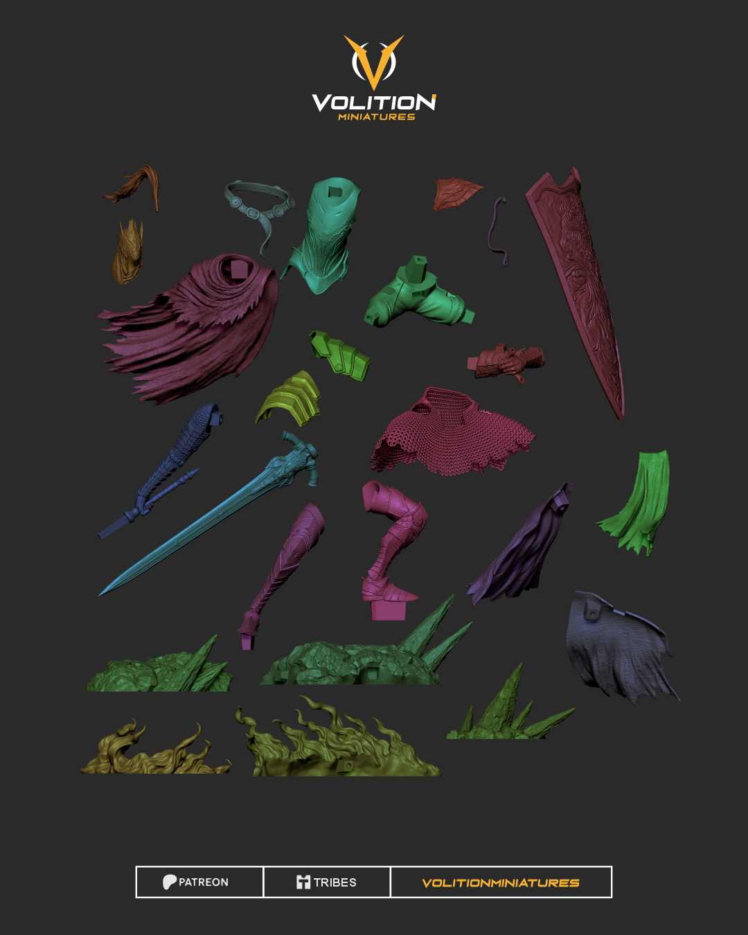 The Abysswalker | Maximum Detailed 12K 3D printed figure