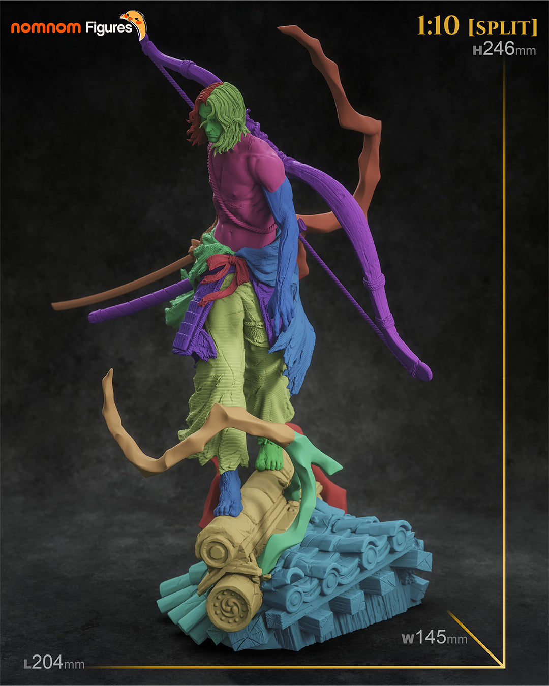 Lord Genichiro Statue