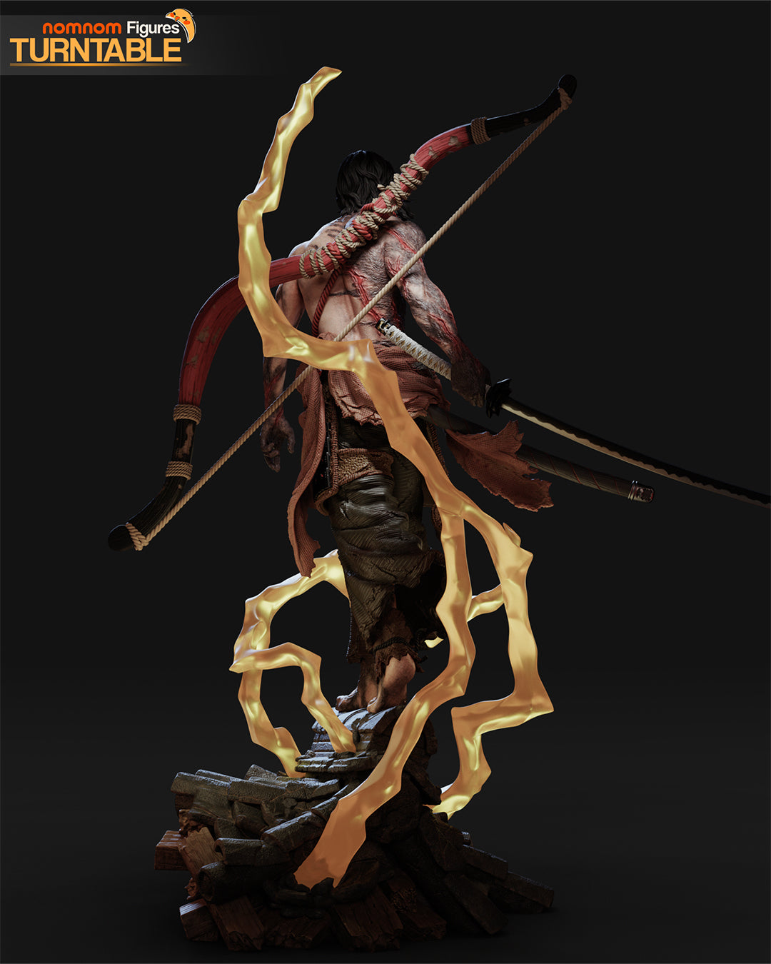 Lord Genichiro Statue
