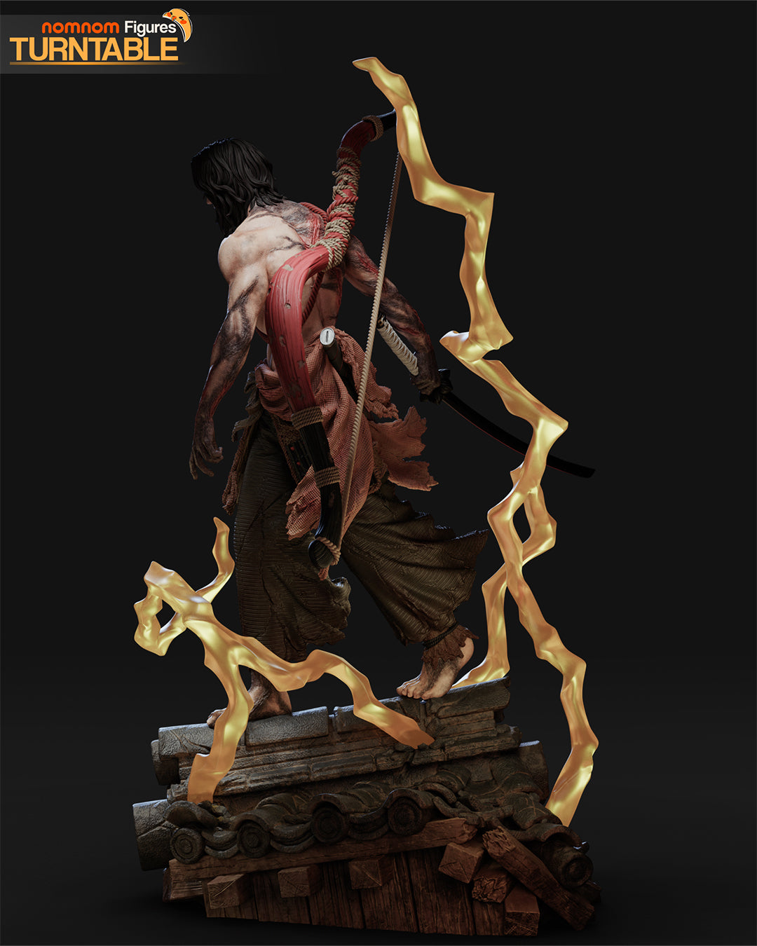 Lord Genichiro Statue