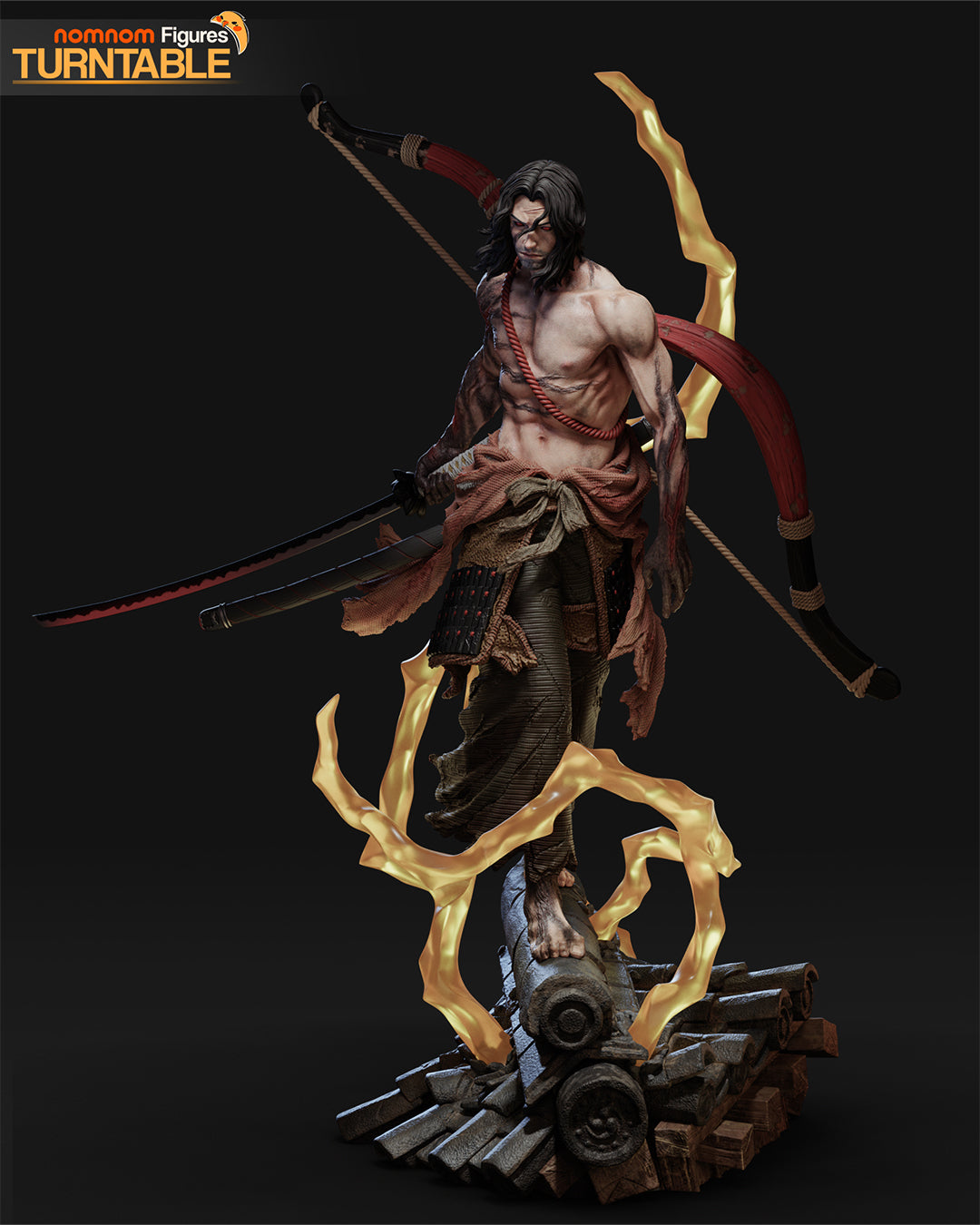 Lord Genichiro Statue