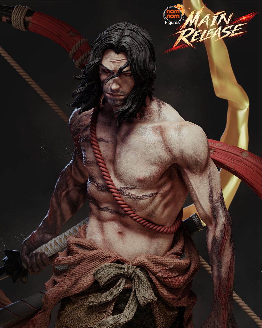 Lord Genichiro Statue