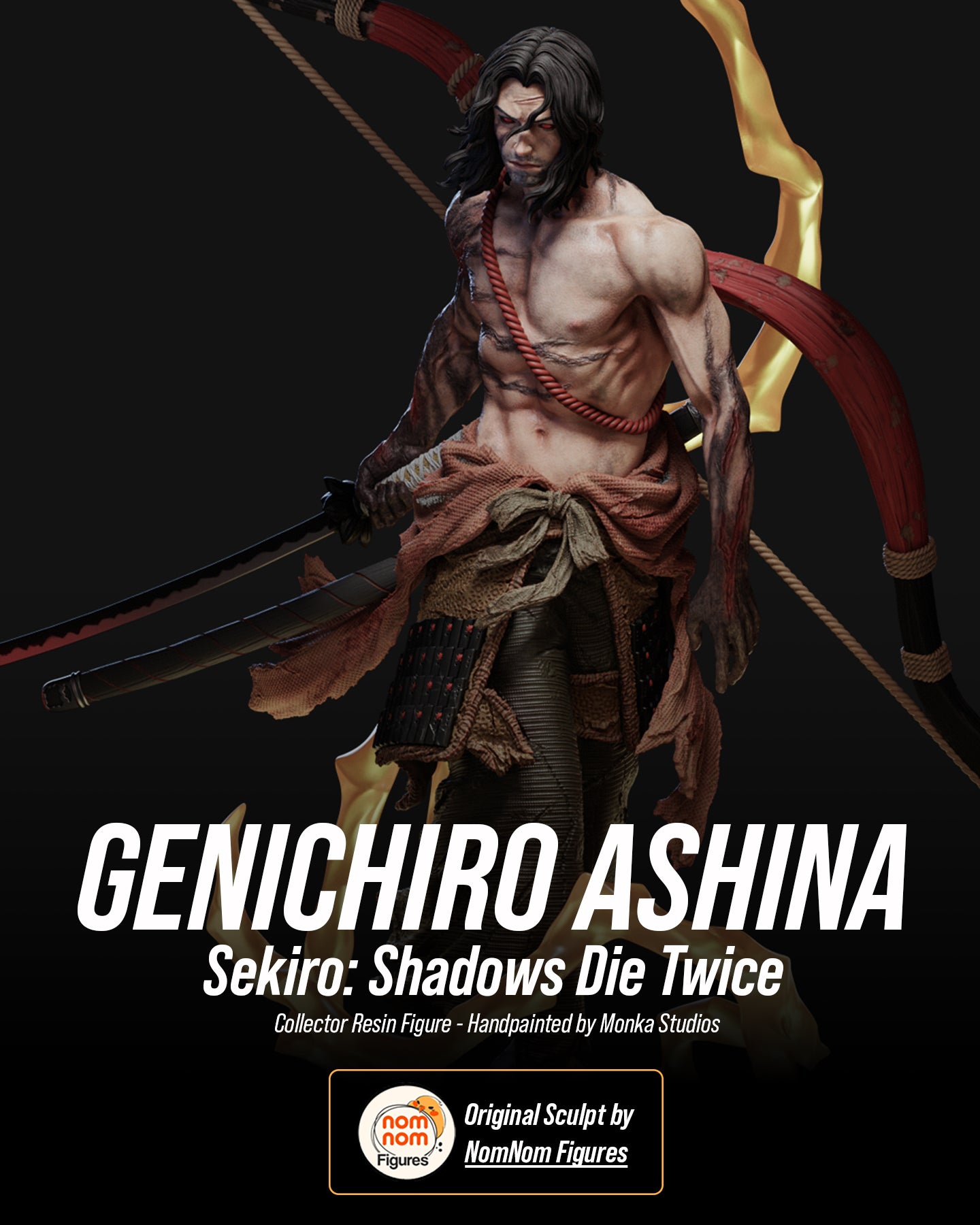 Lord Genichiro Statue
