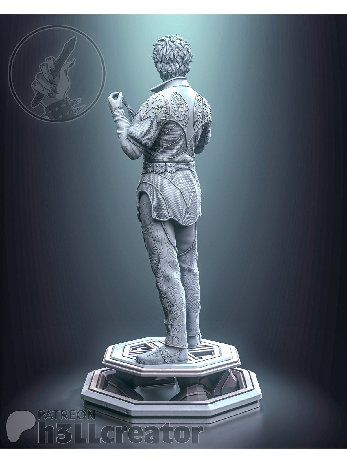 Cunning Astarion - Baldur's Gate 3 | Maximum Detailed 12K 3D printed figure