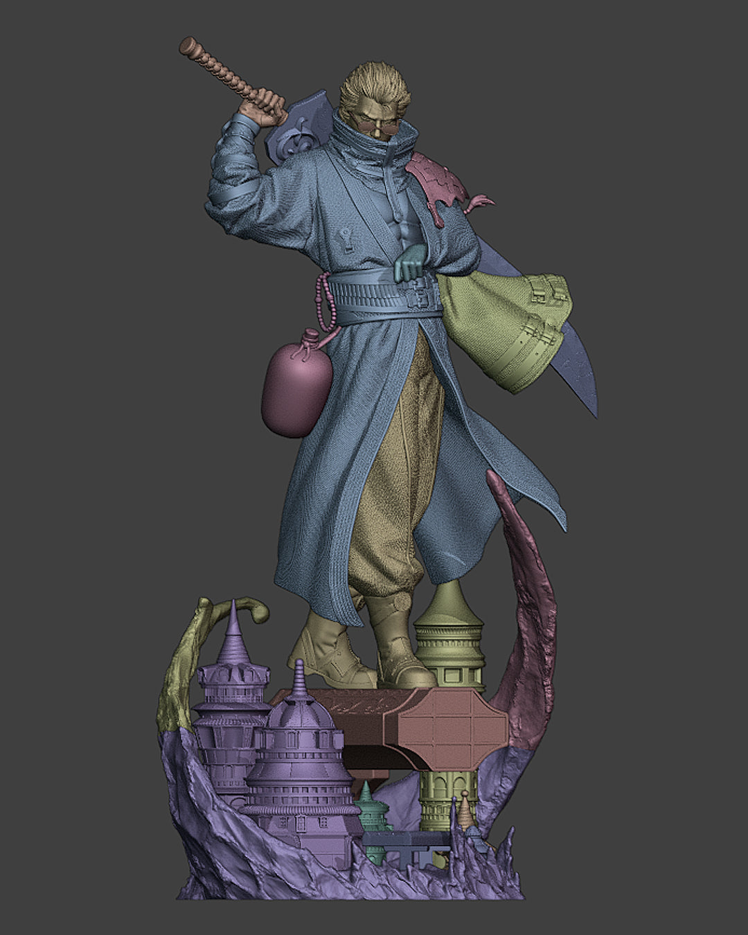 Legendary Guardian of Spira Statue