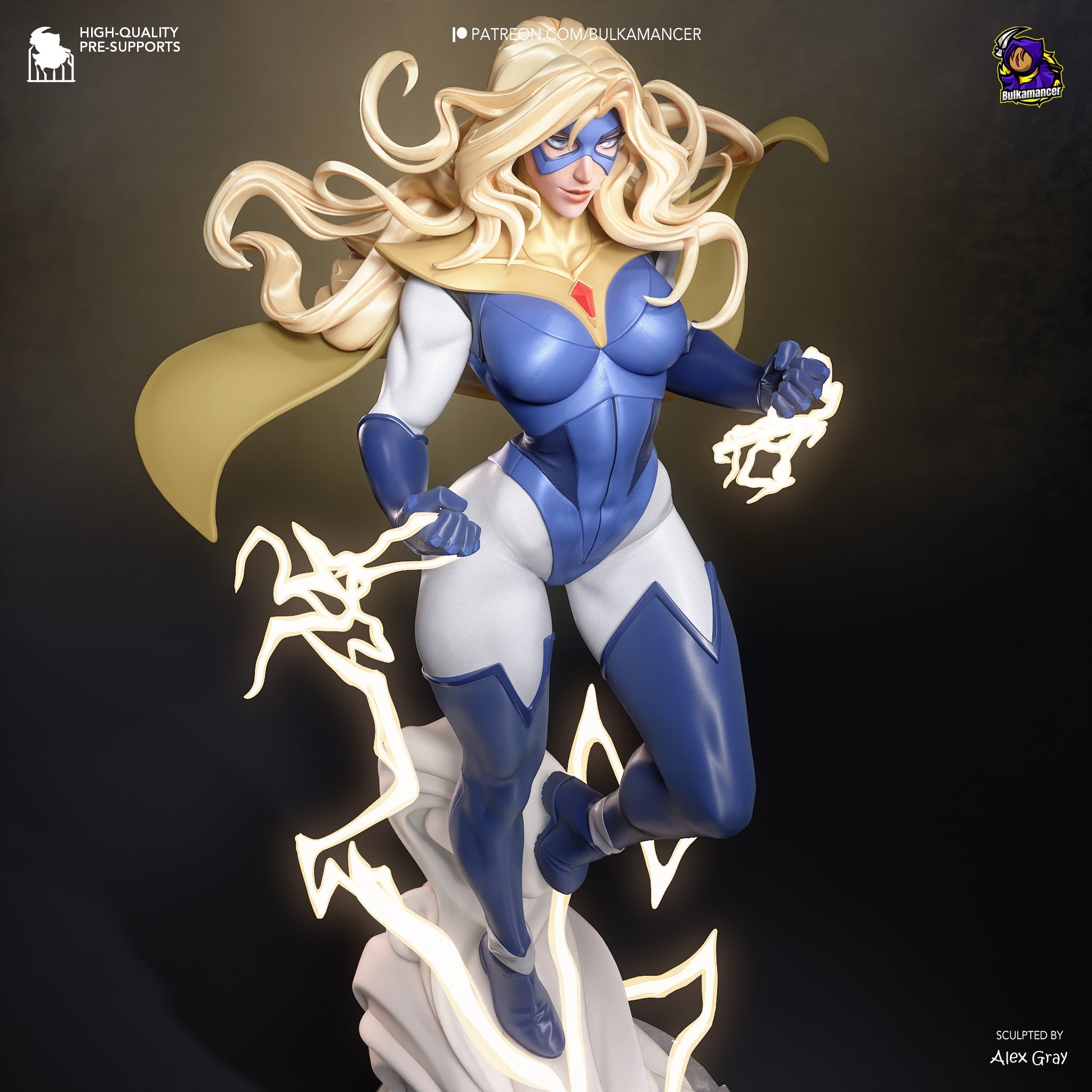 The Lightning Vanguard Statue