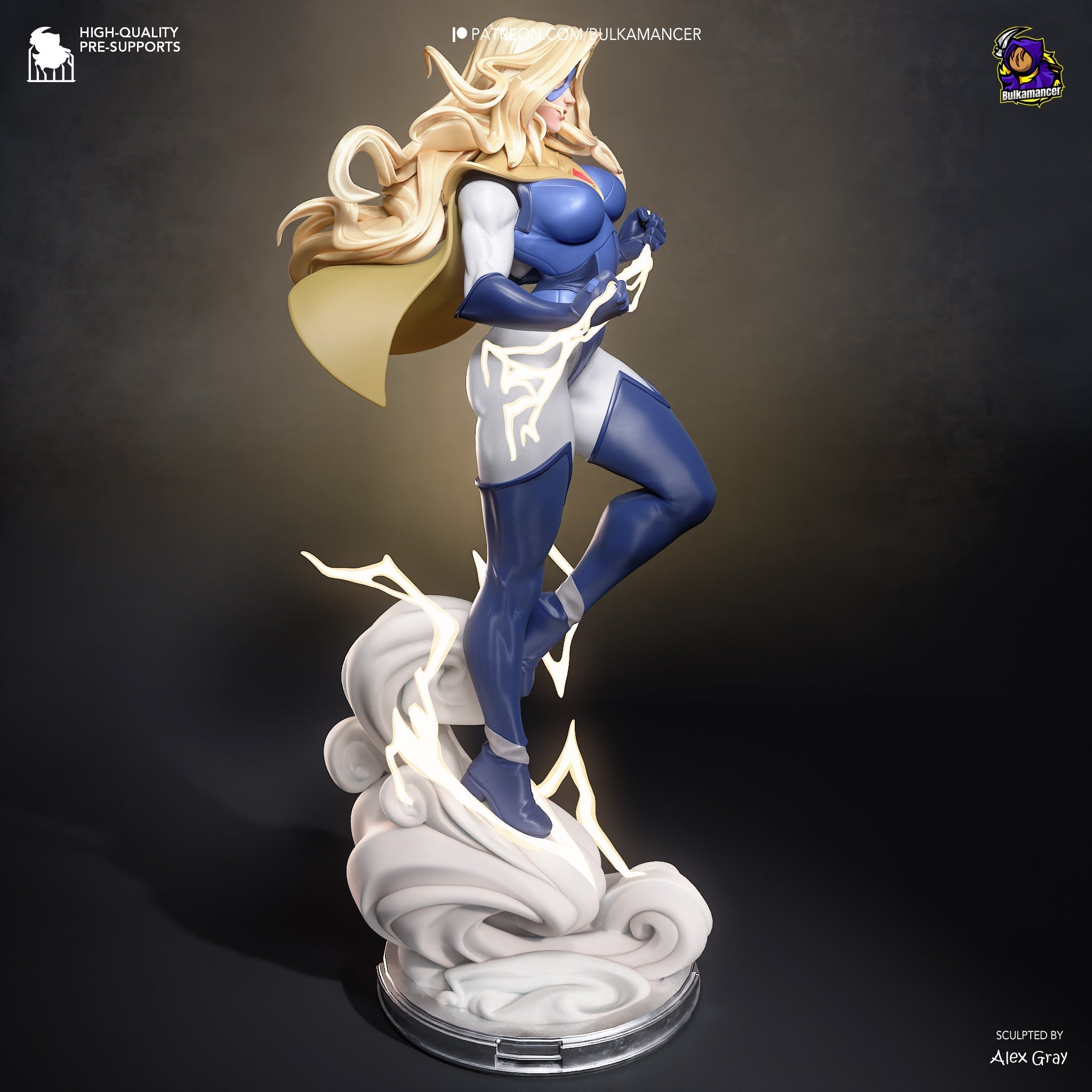 The Lightning Vanguard Statue