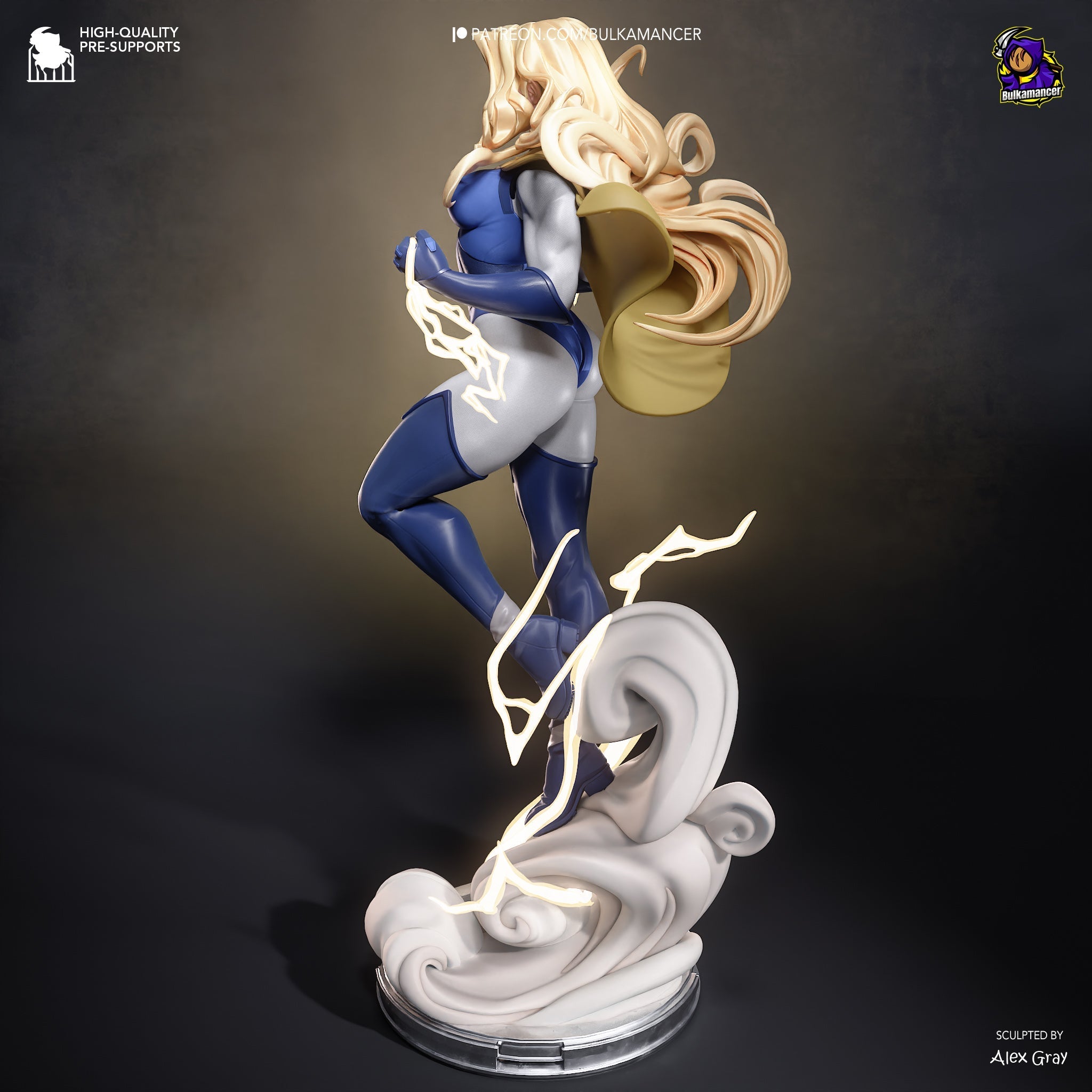 The Lightning Vanguard Statue