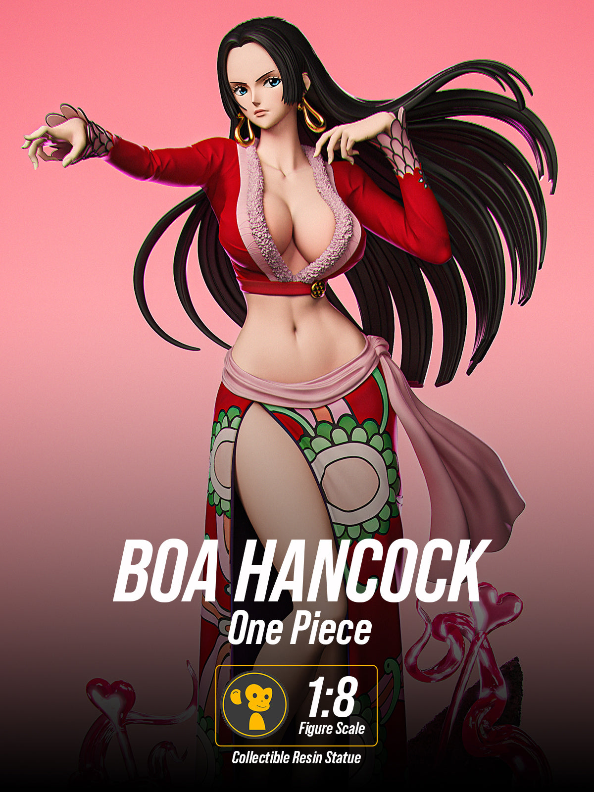 The Pirate Empress | Maximum Detailed 12K 3D Printed Figure