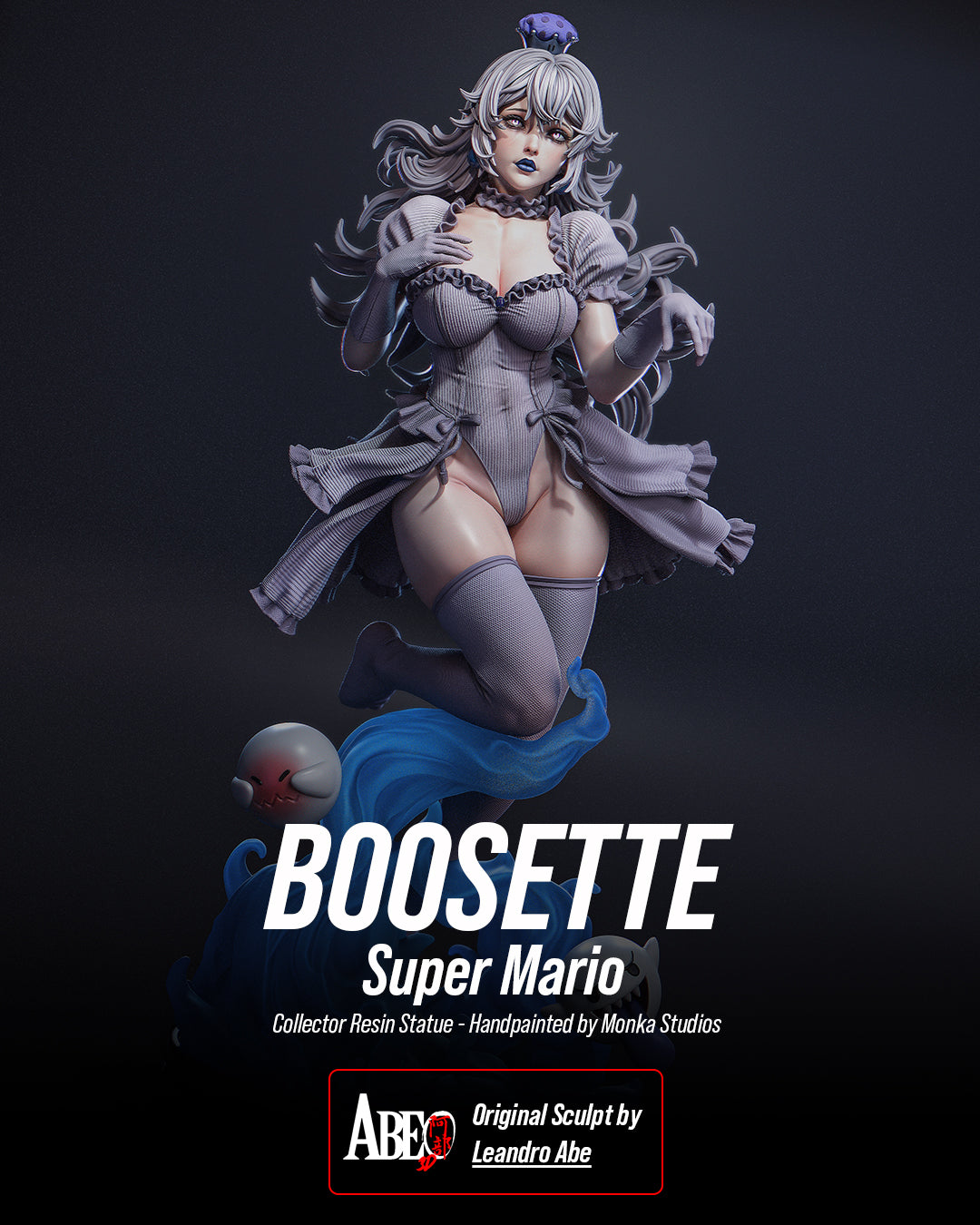 The Crowned Boo Statue