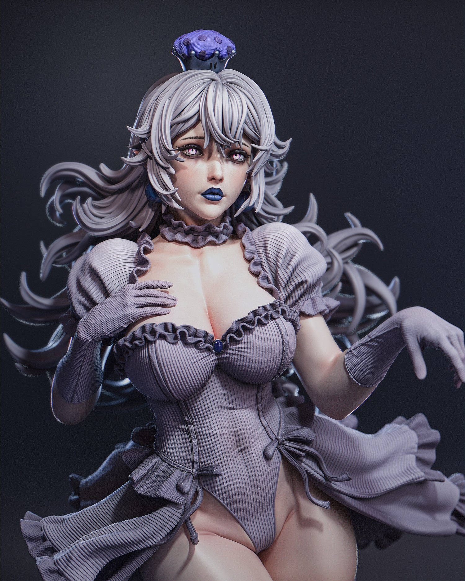 The Crowned Boo Statue