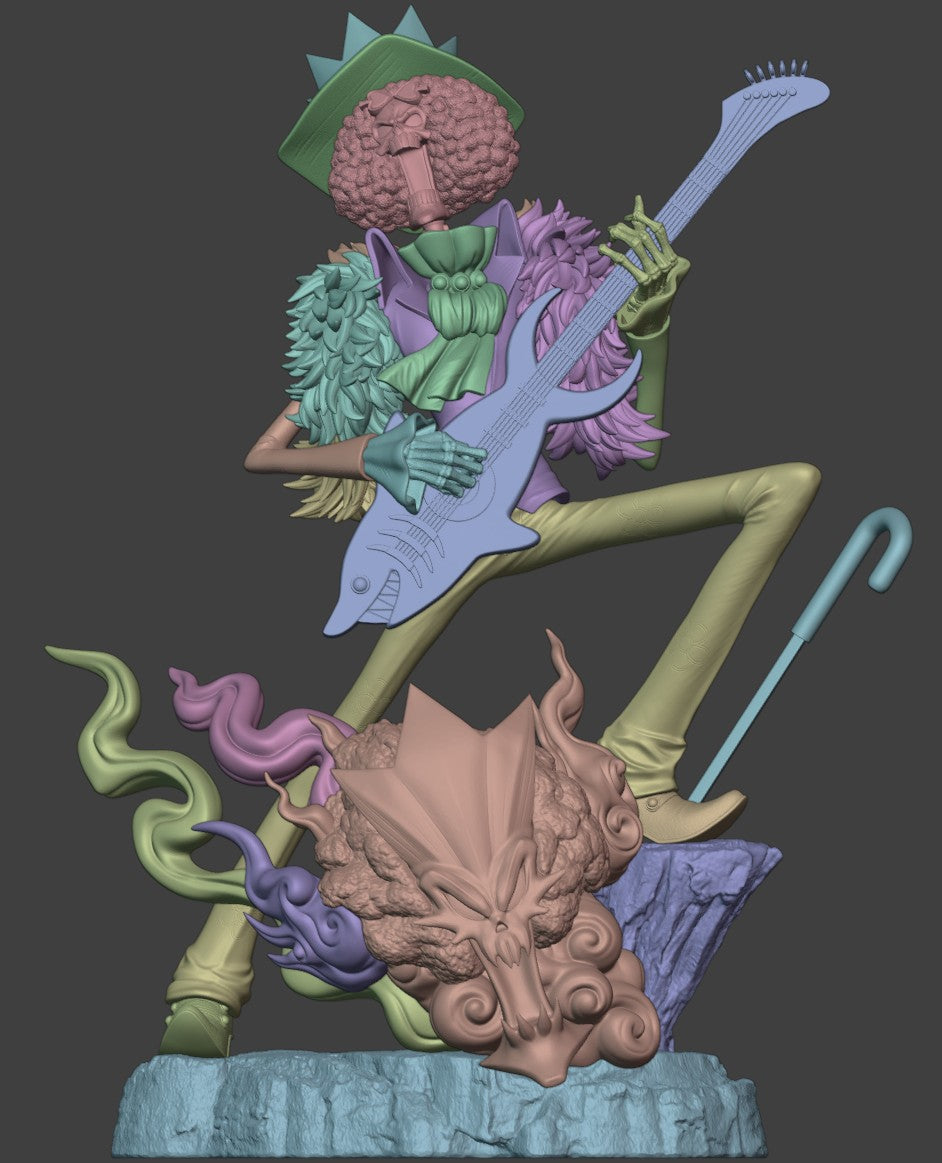 The Soul King | Maximum Detailed 12K 3D printed figure