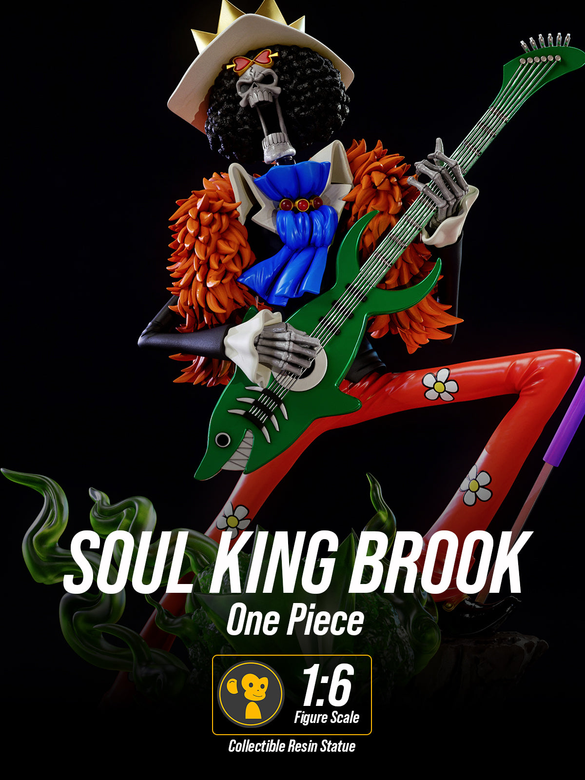 The Soul King | Maximum Detailed 12K 3D printed figure