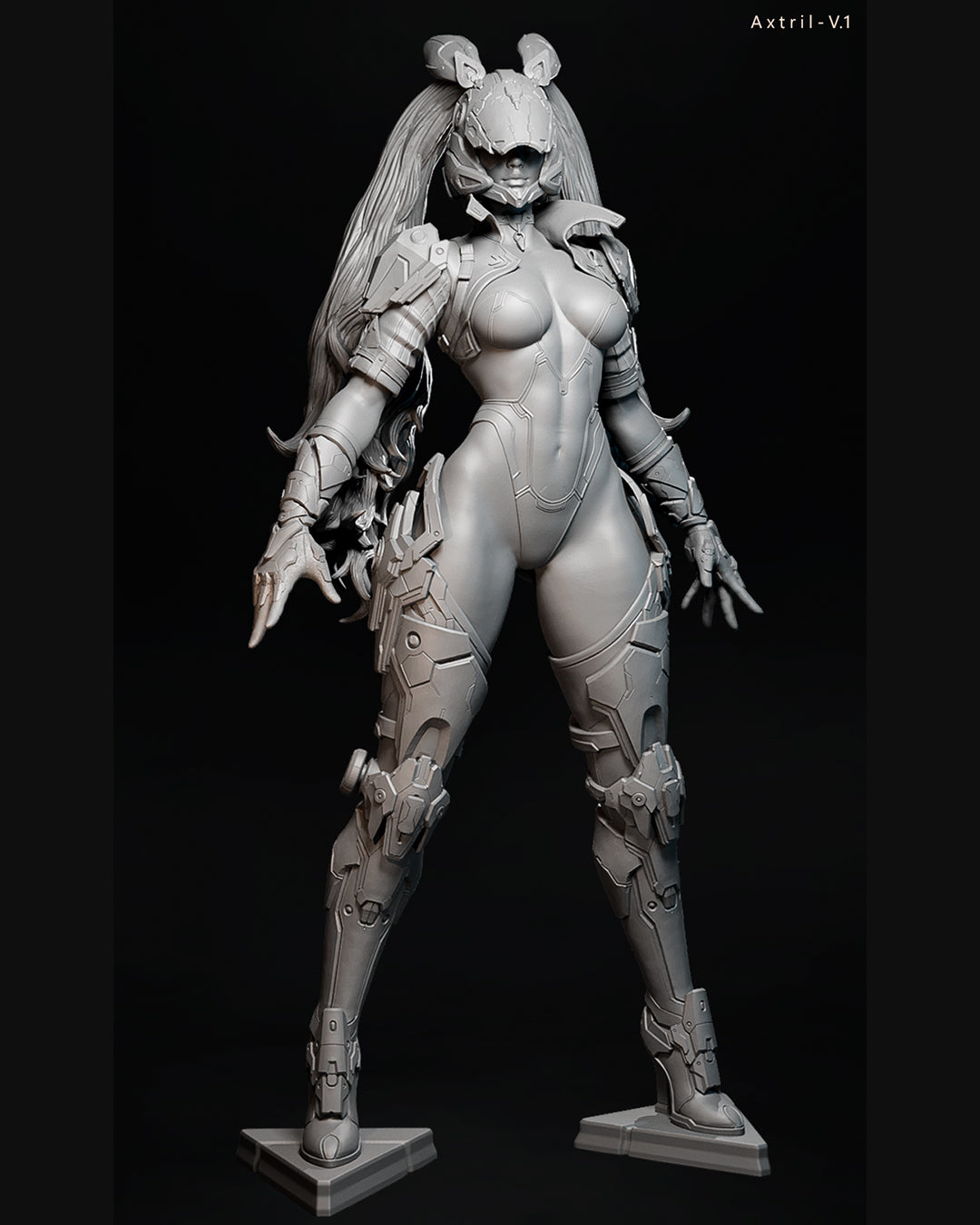 The Electric Bunny Statue