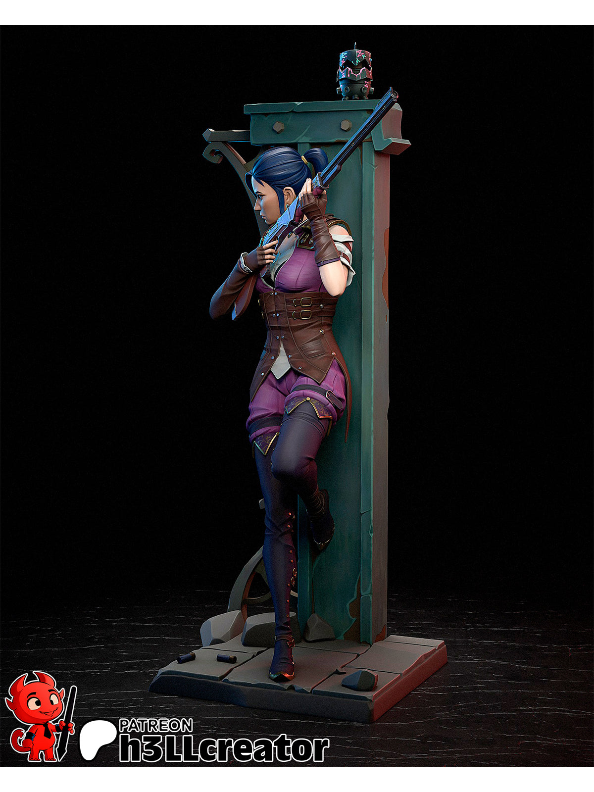 The Sheriff | Maximum Detailed 12K 3D printed figure