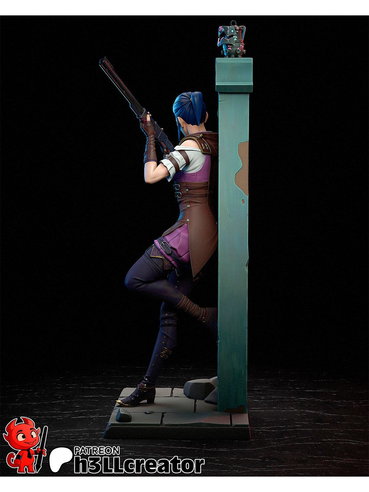 The Sheriff | Maximum Detailed 12K 3D printed figure