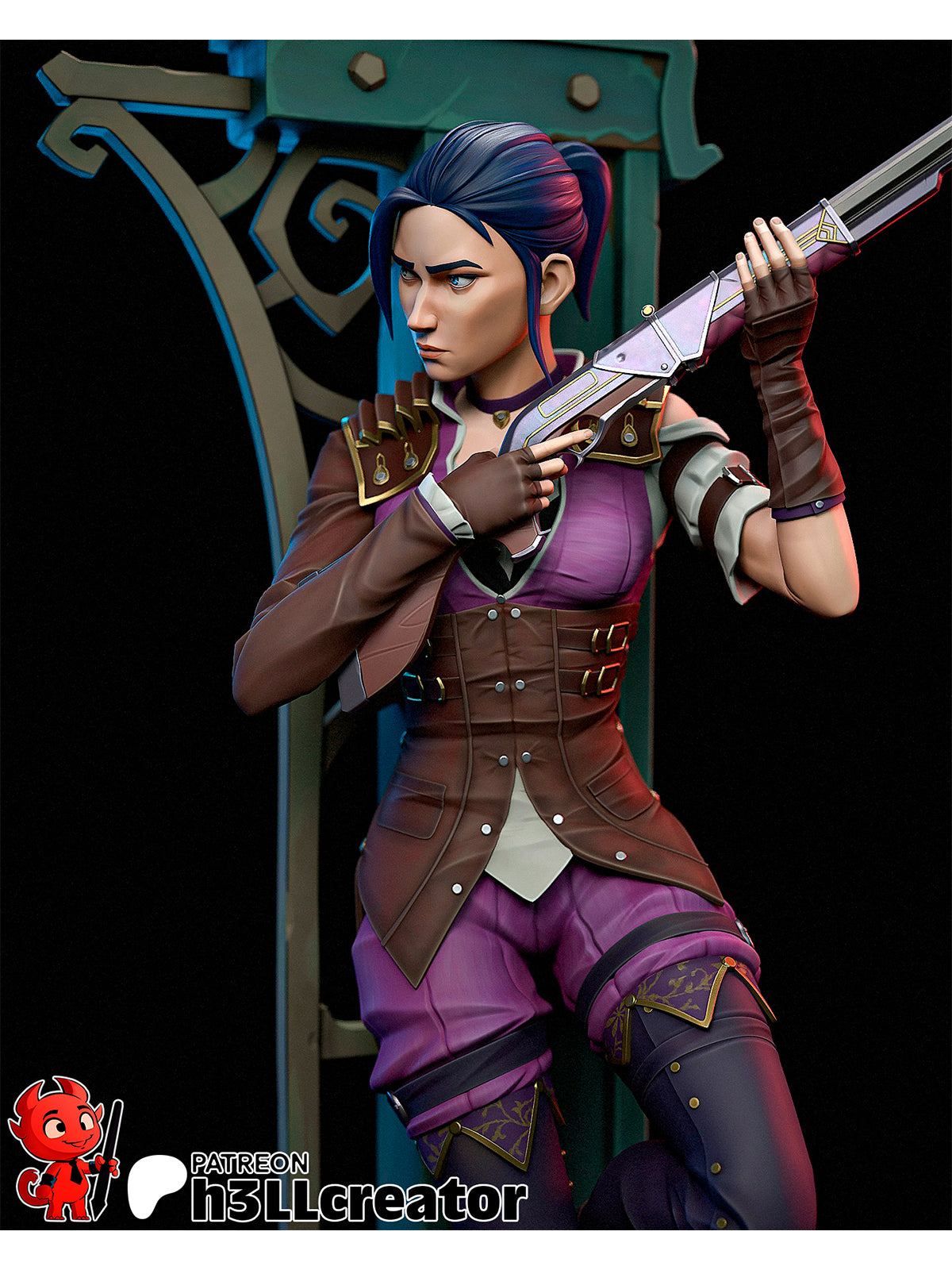 The Sheriff | Maximum Detailed 12K 3D printed figure