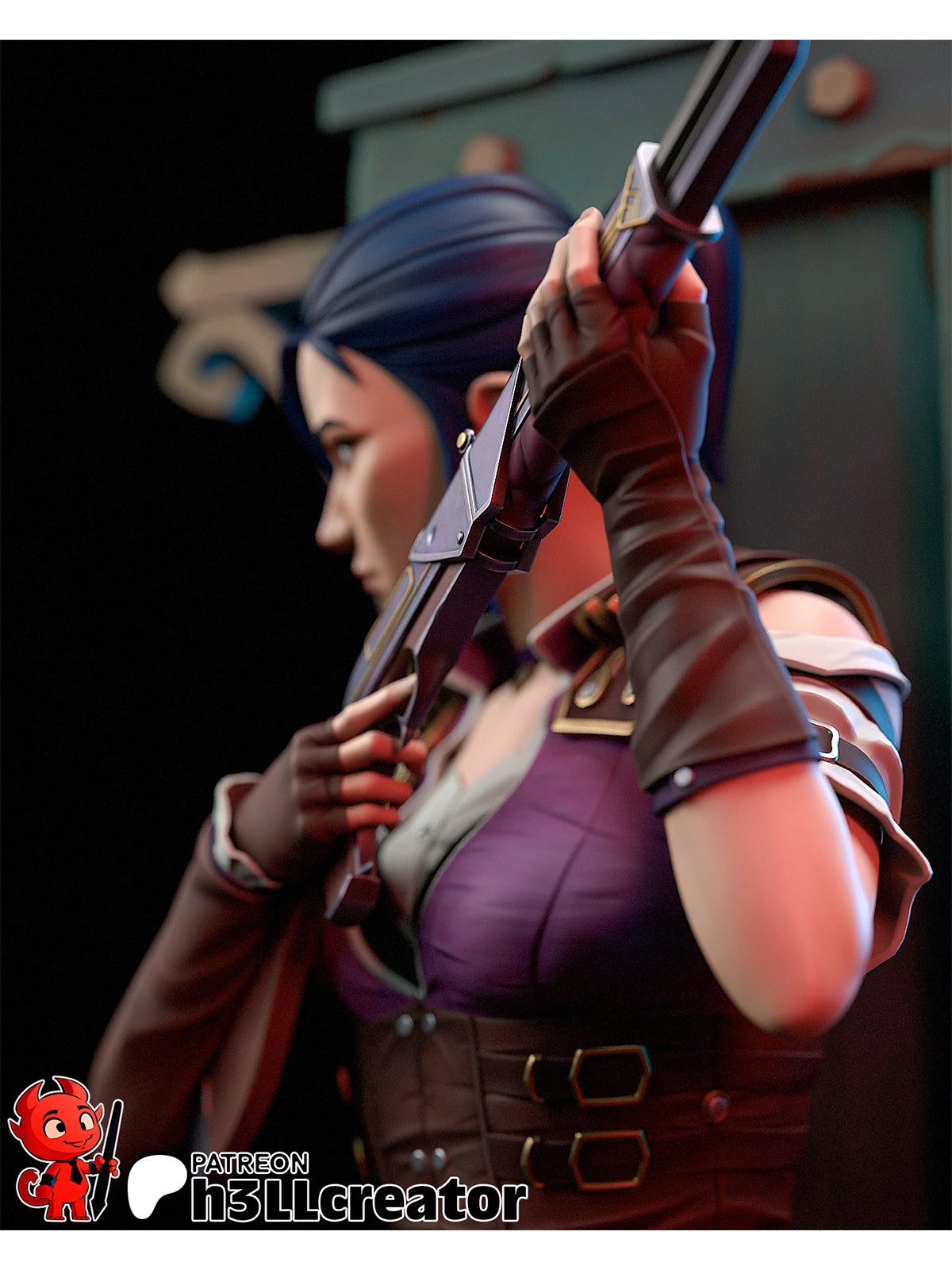 The Sheriff | Maximum Detailed 12K 3D printed figure