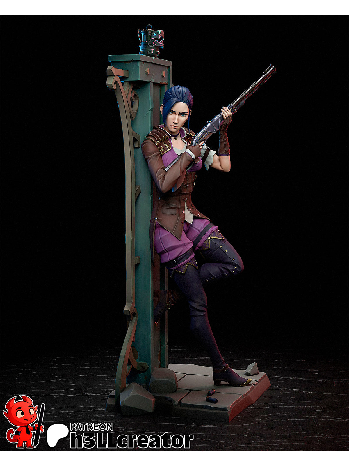 The Sheriff | Maximum Detailed 12K 3D printed figure