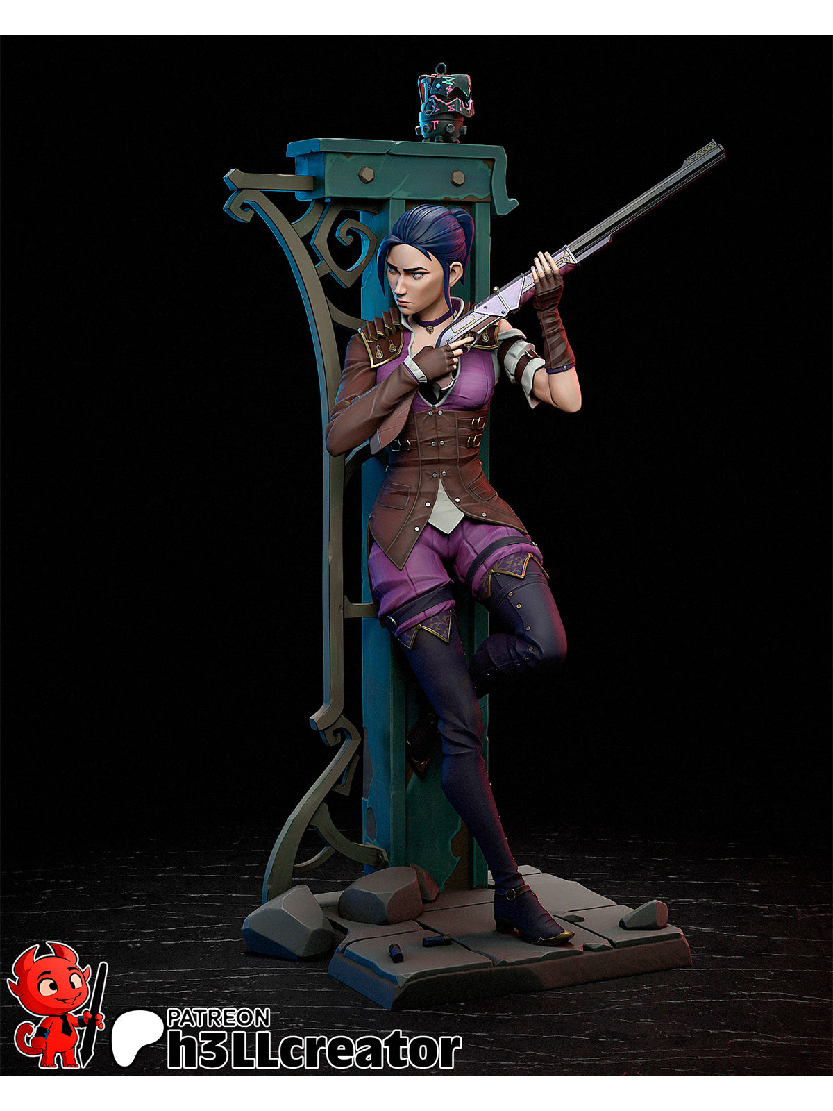 The Sheriff | Maximum Detailed 12K 3D printed figure