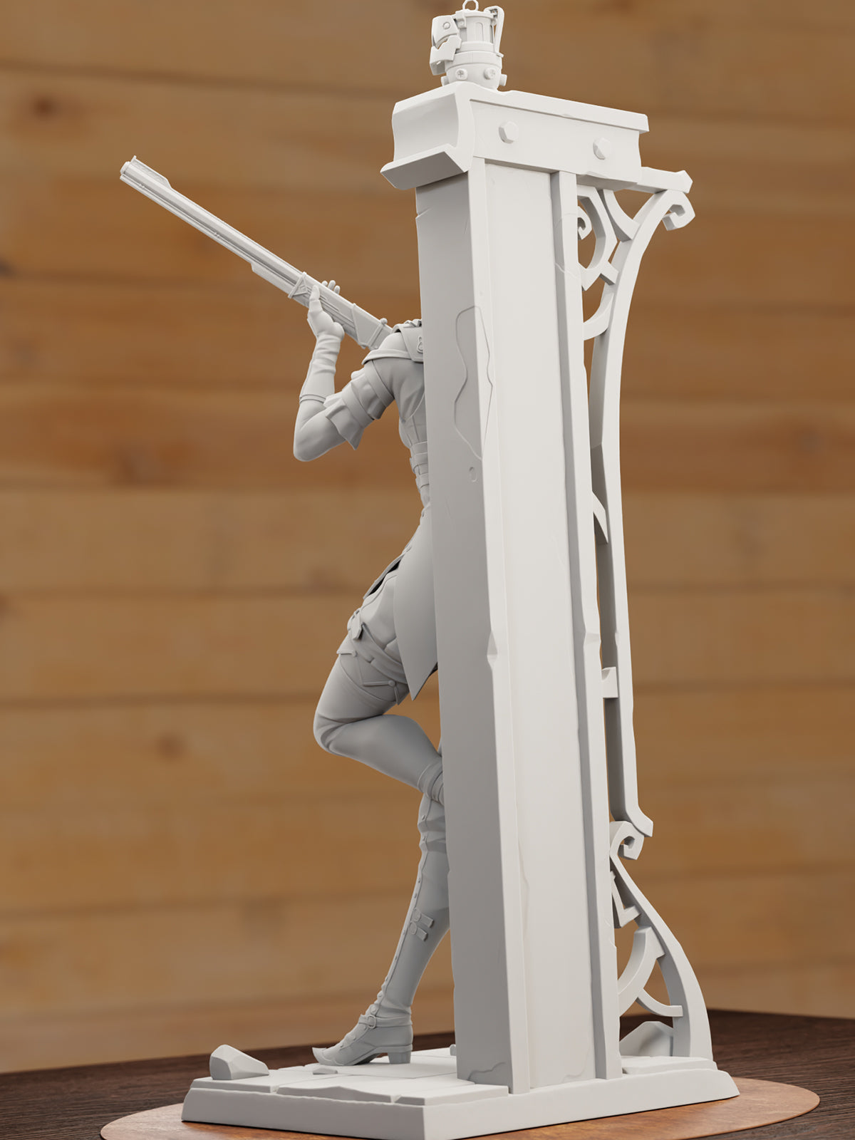 The Sheriff | Maximum Detailed 12K 3D printed figure