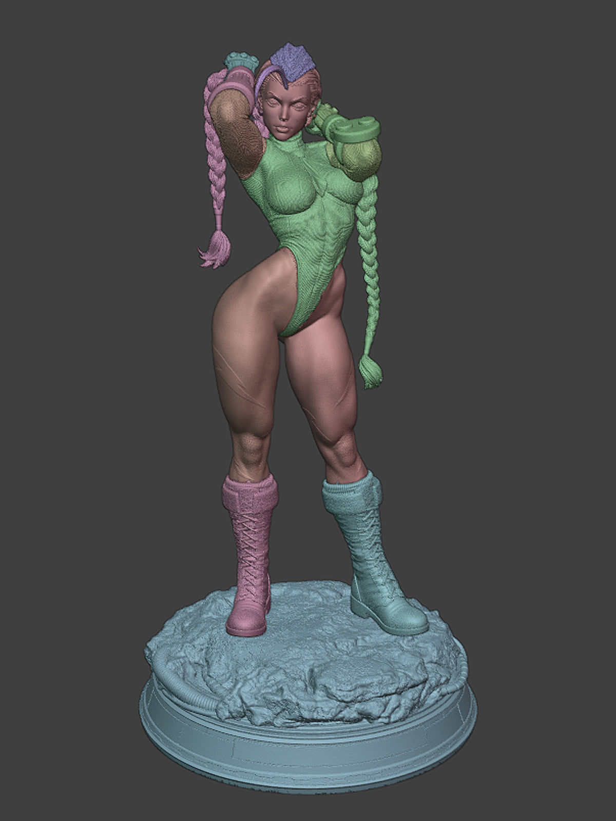 The Braided Tempest Statue