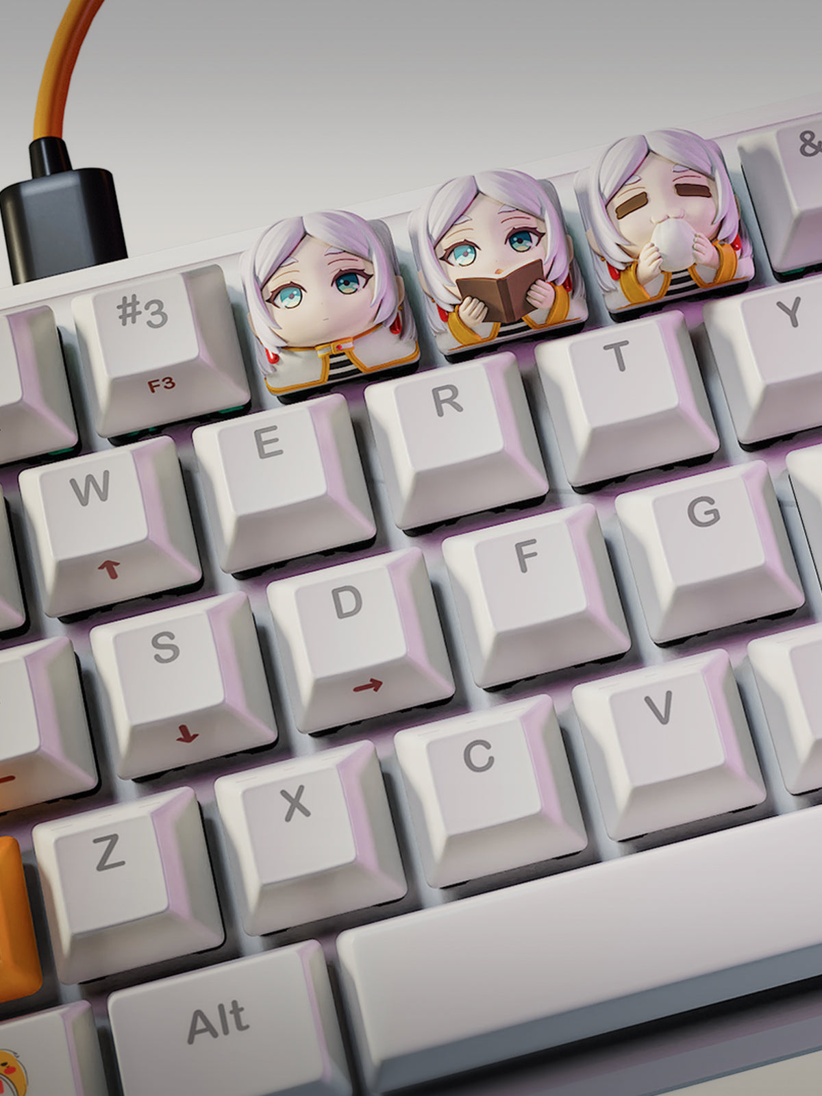Ageless Elf Keycap | Maximum Detailed 12K 3D printed keycap
