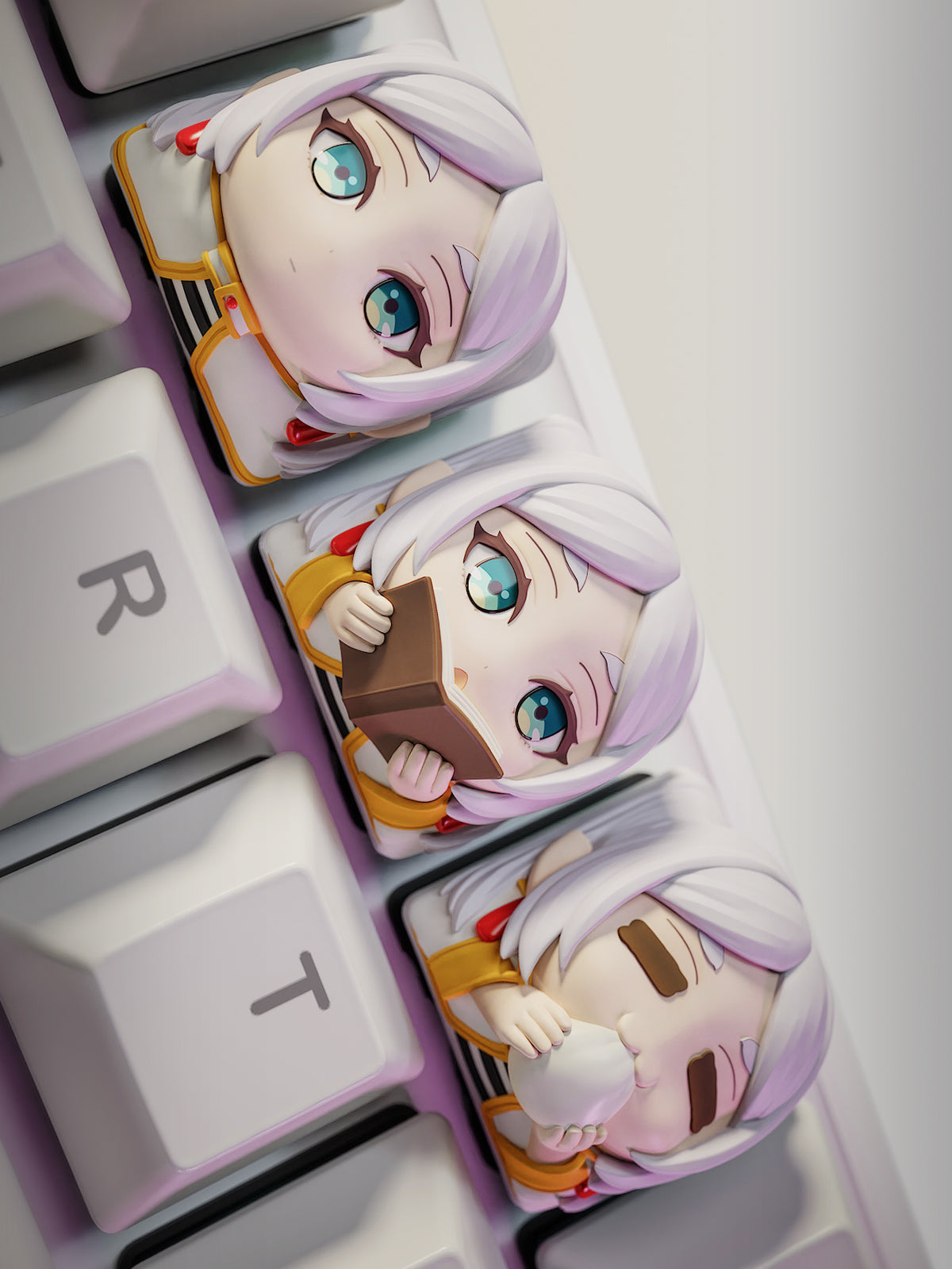 Ageless Elf Keycap | Maximum Detailed 12K 3D printed keycap