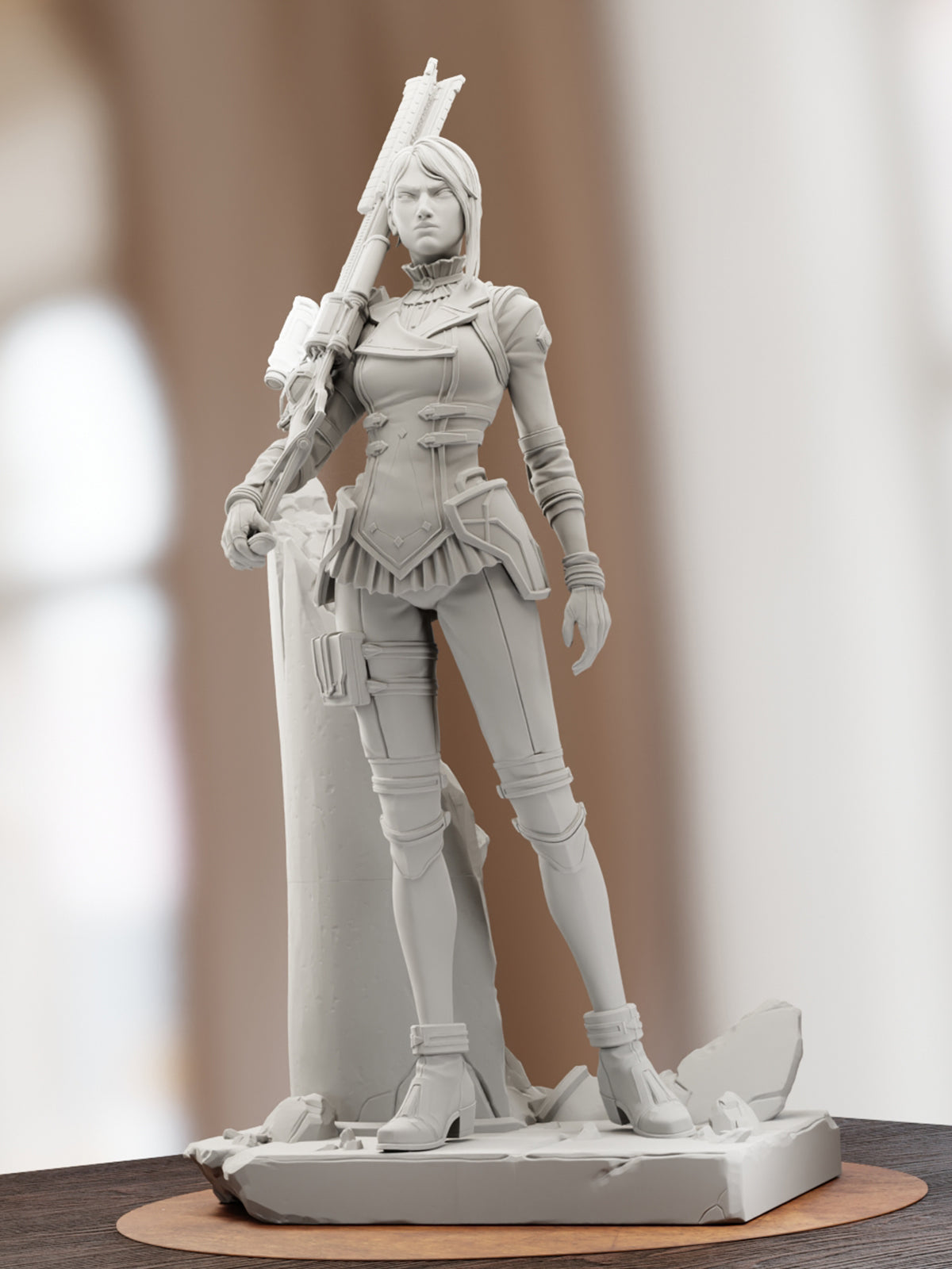 The Prestige Officer | Maximum Detailed 12K 3D printed figure