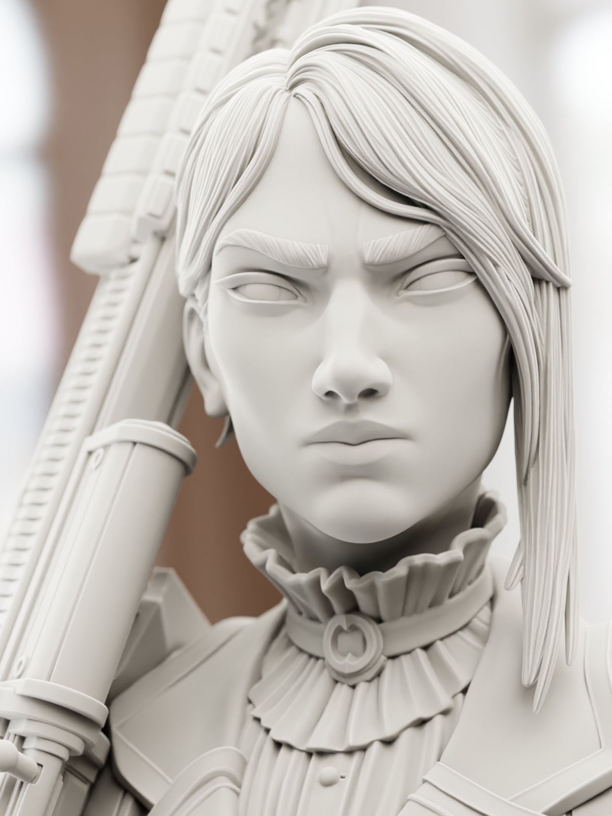 The Prestige Officer | Maximum Detailed 12K 3D printed figure