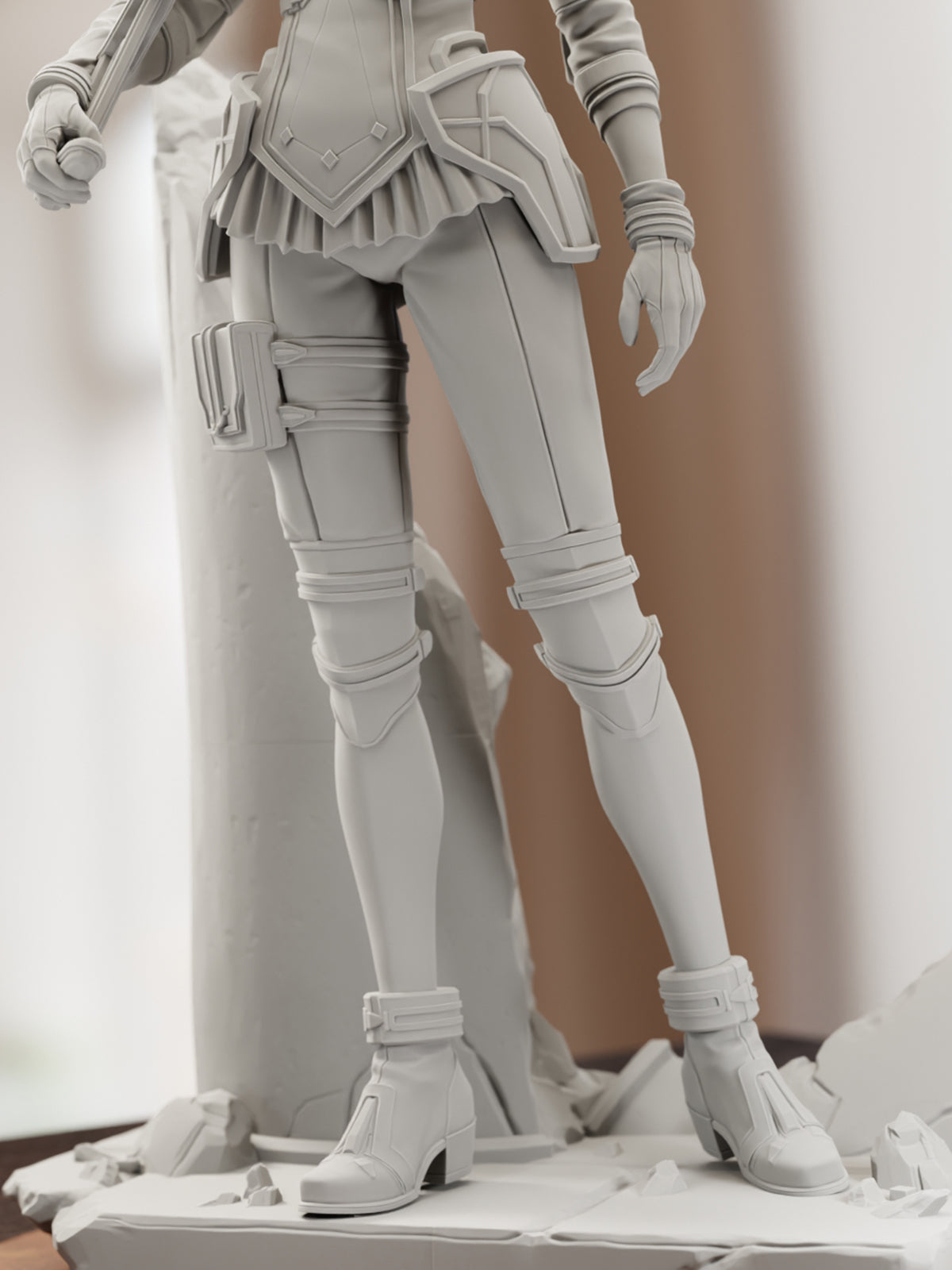 The Prestige Officer | Maximum Detailed 12K 3D printed figure