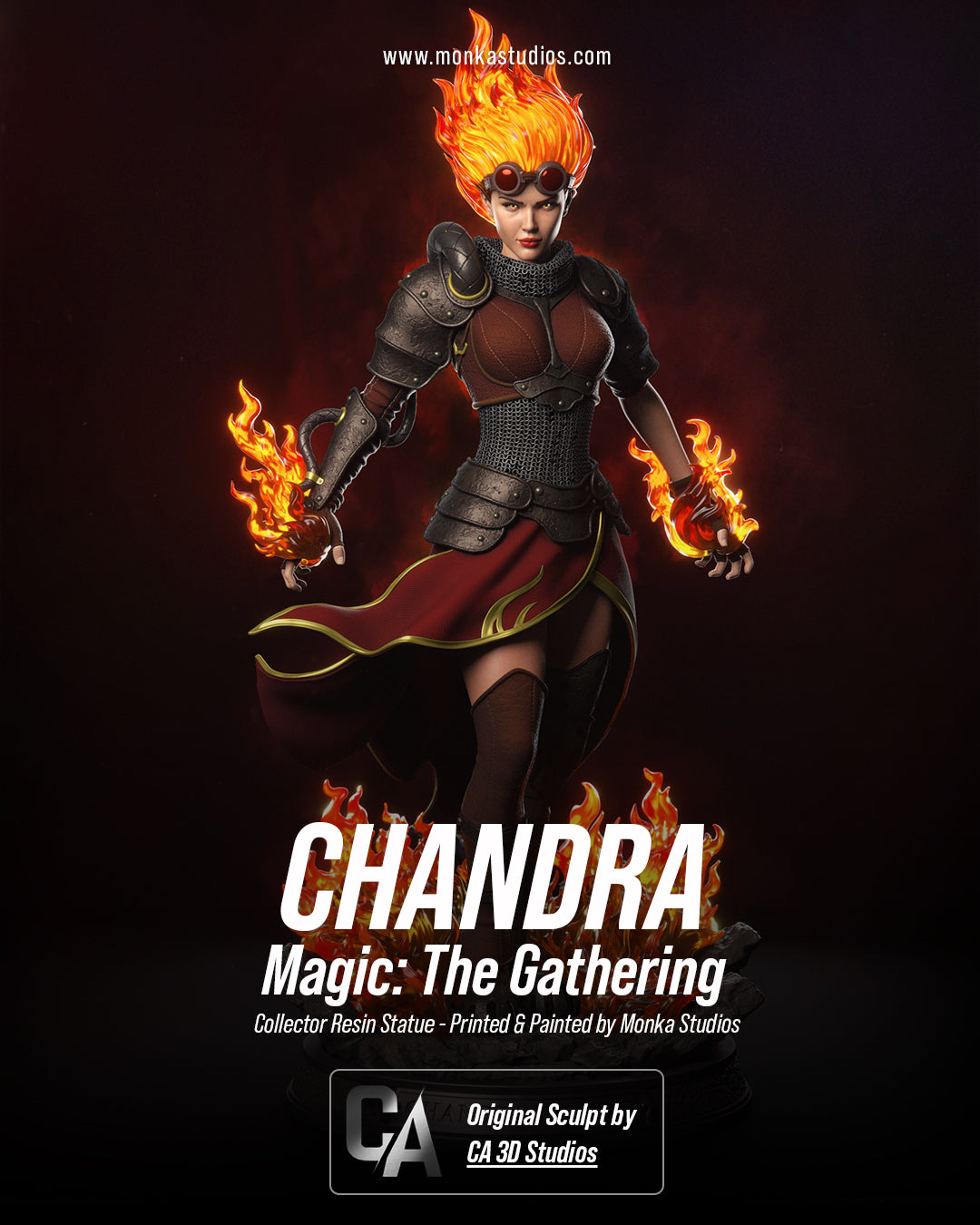 The Pyromancer Statue